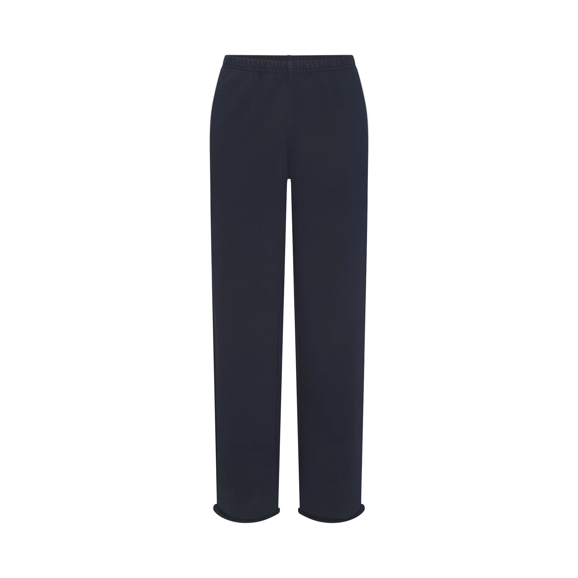 BOYFRIEND FLEECE STRAIGHT LEG PANT | NAVY