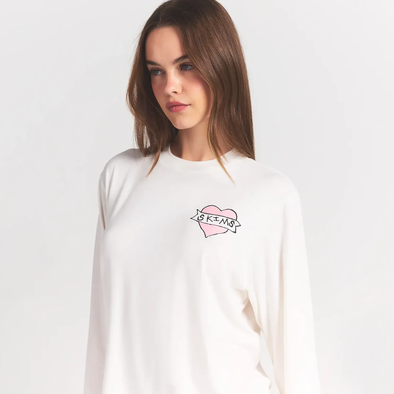 BOYFRIEND LONG SLEEVE T-SHIRT AND SHORT BOXER SET | MARBLE HEART BANNER - Image 3