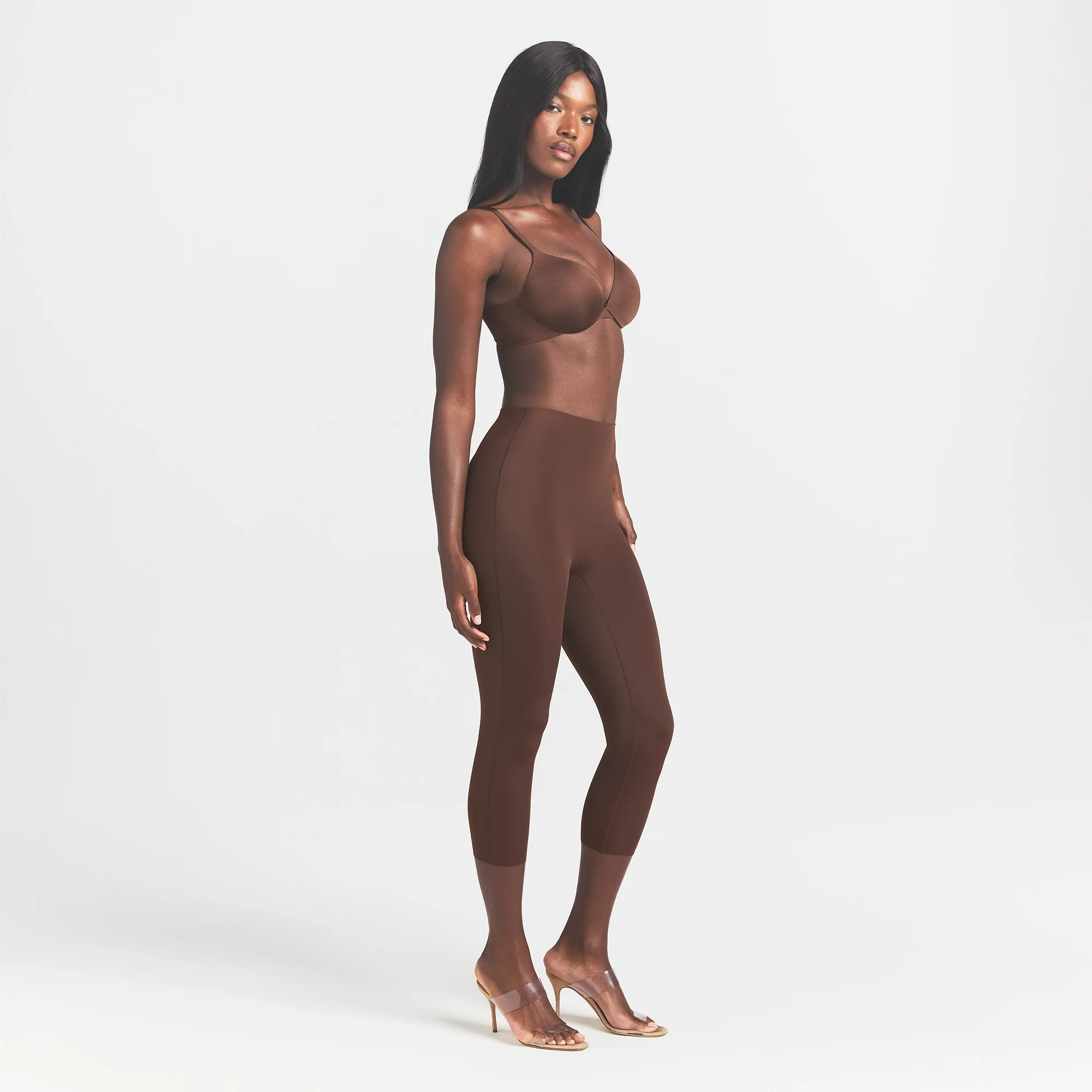 COOL SHAPEWEAR CAPRI | COCOA - Image 3