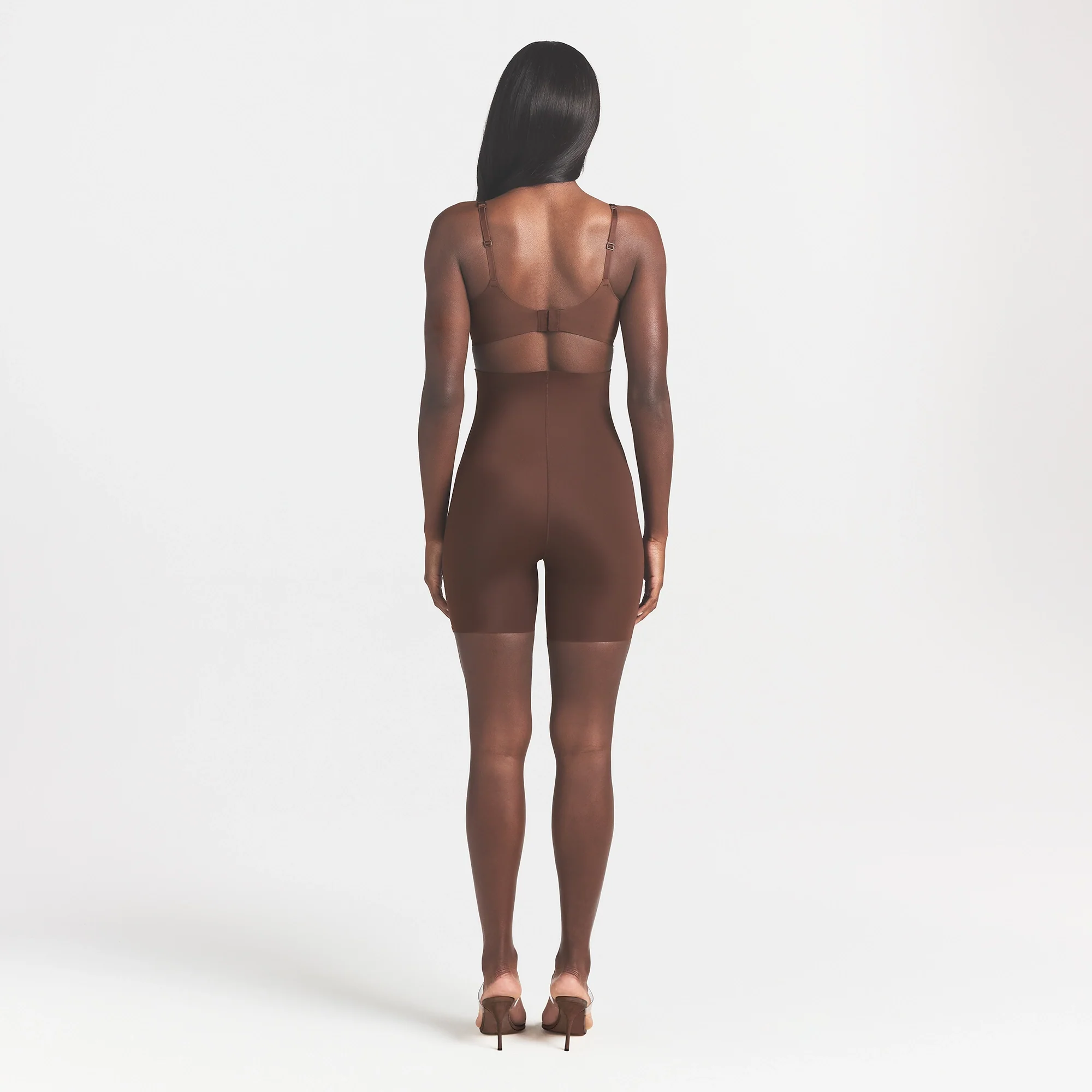 COOL SHAPEWEAR HIGH-WAISTED SHORT | COCOA - Image 5