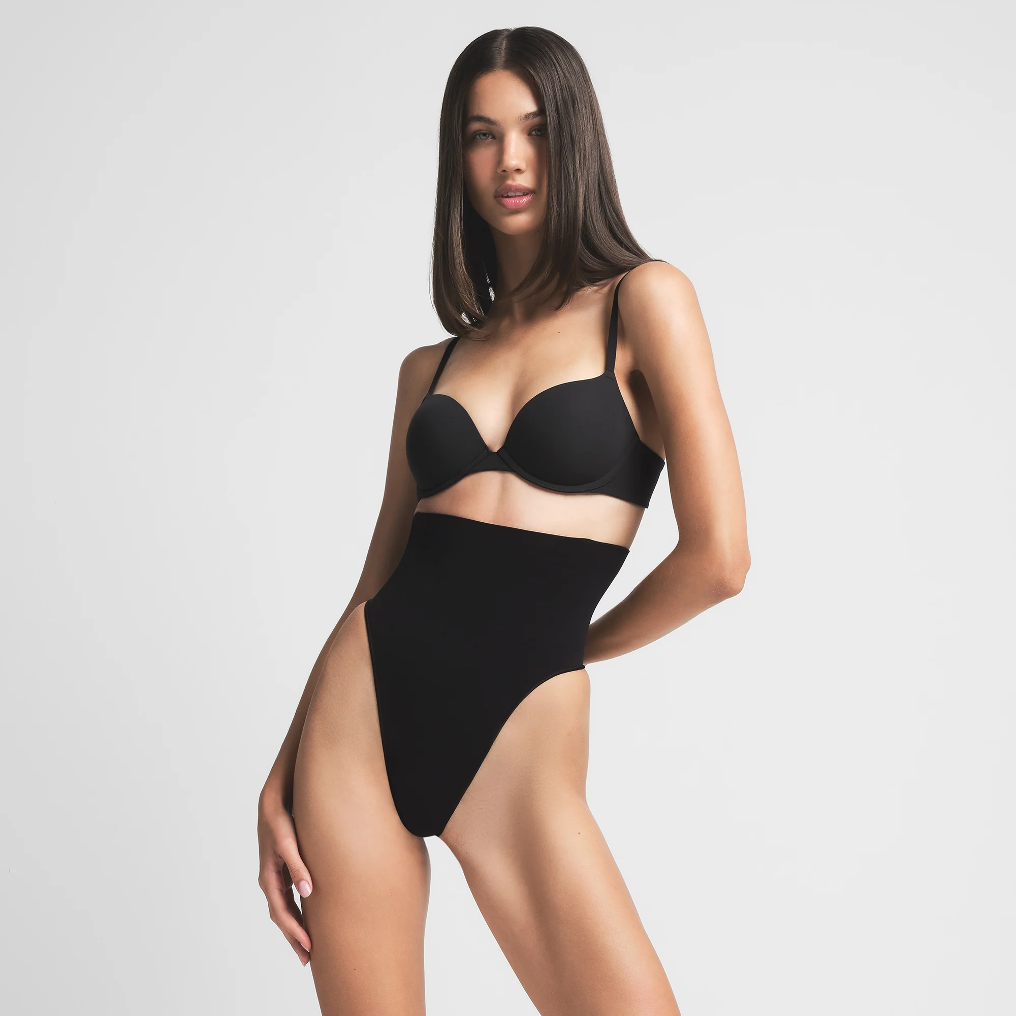 CORE CONTROL HIGH-WAISTED THONG | ONYX - Image 3