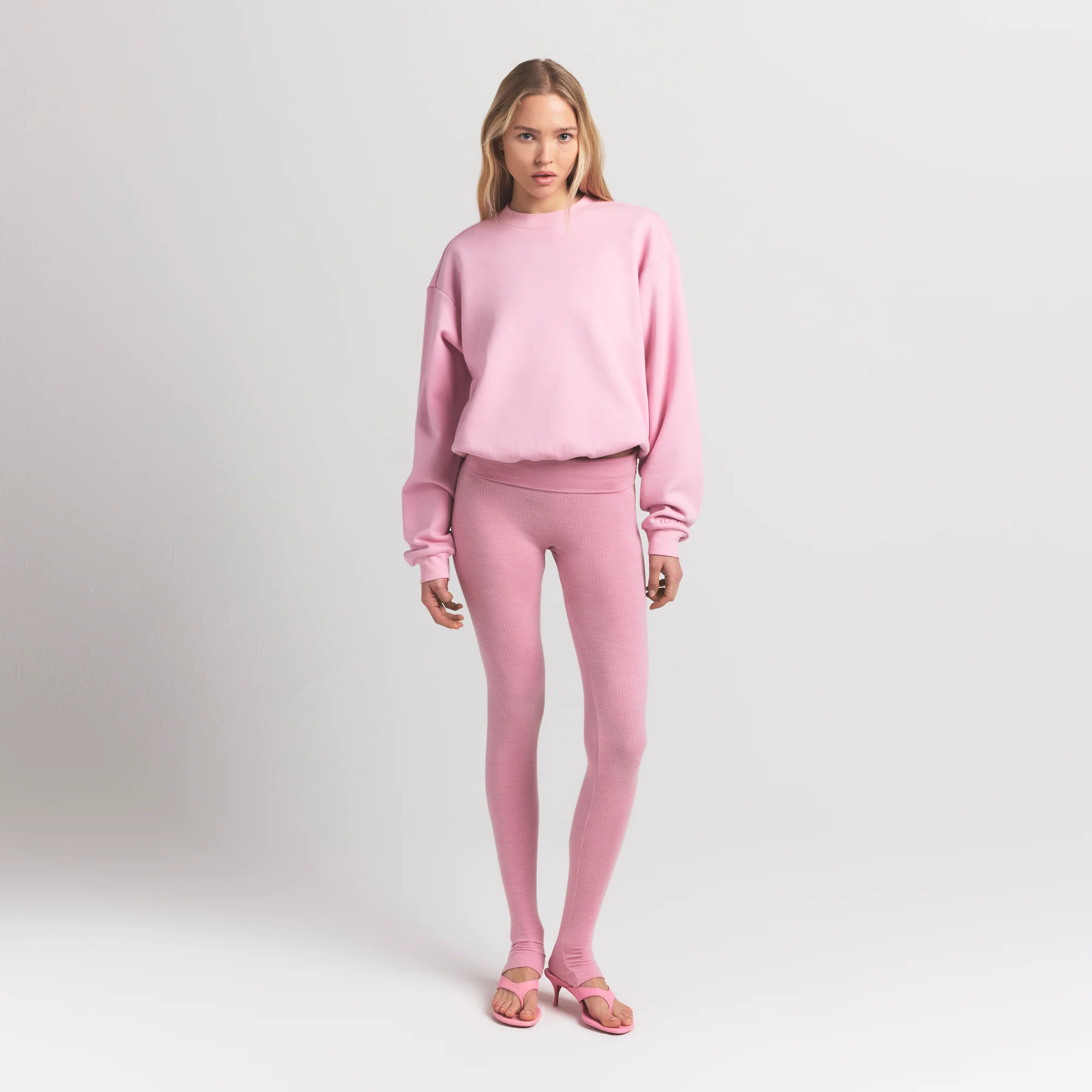 COTTON FLEECE CLASSIC CREWNECK | HALITE - Image 2