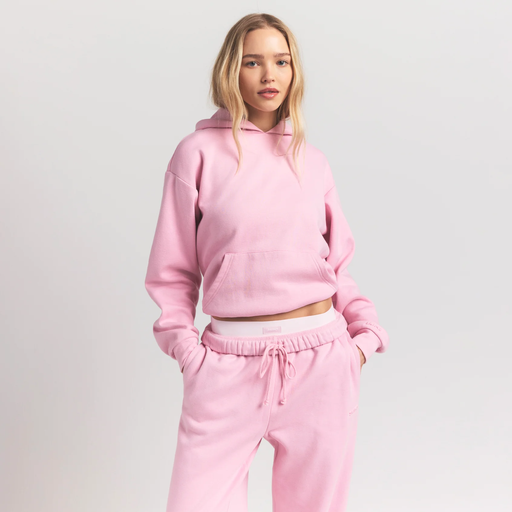 COTTON FLEECE CLASSIC HOODIE | HALITE - Image 3