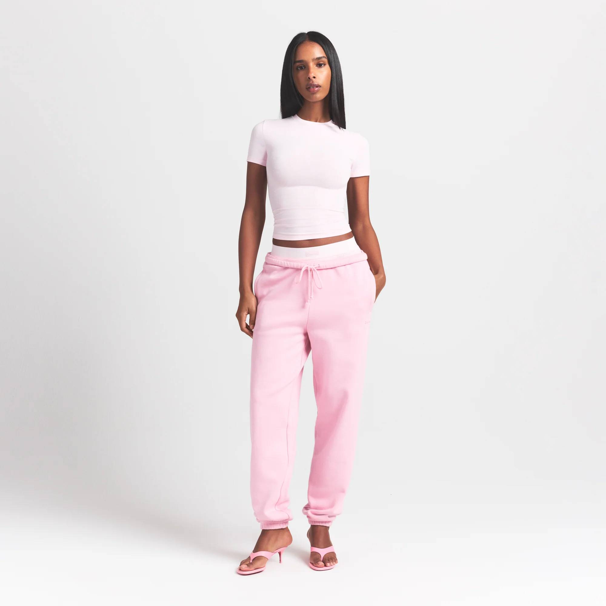 COTTON FLEECE CLASSIC JOGGER | HALITE - Image 2