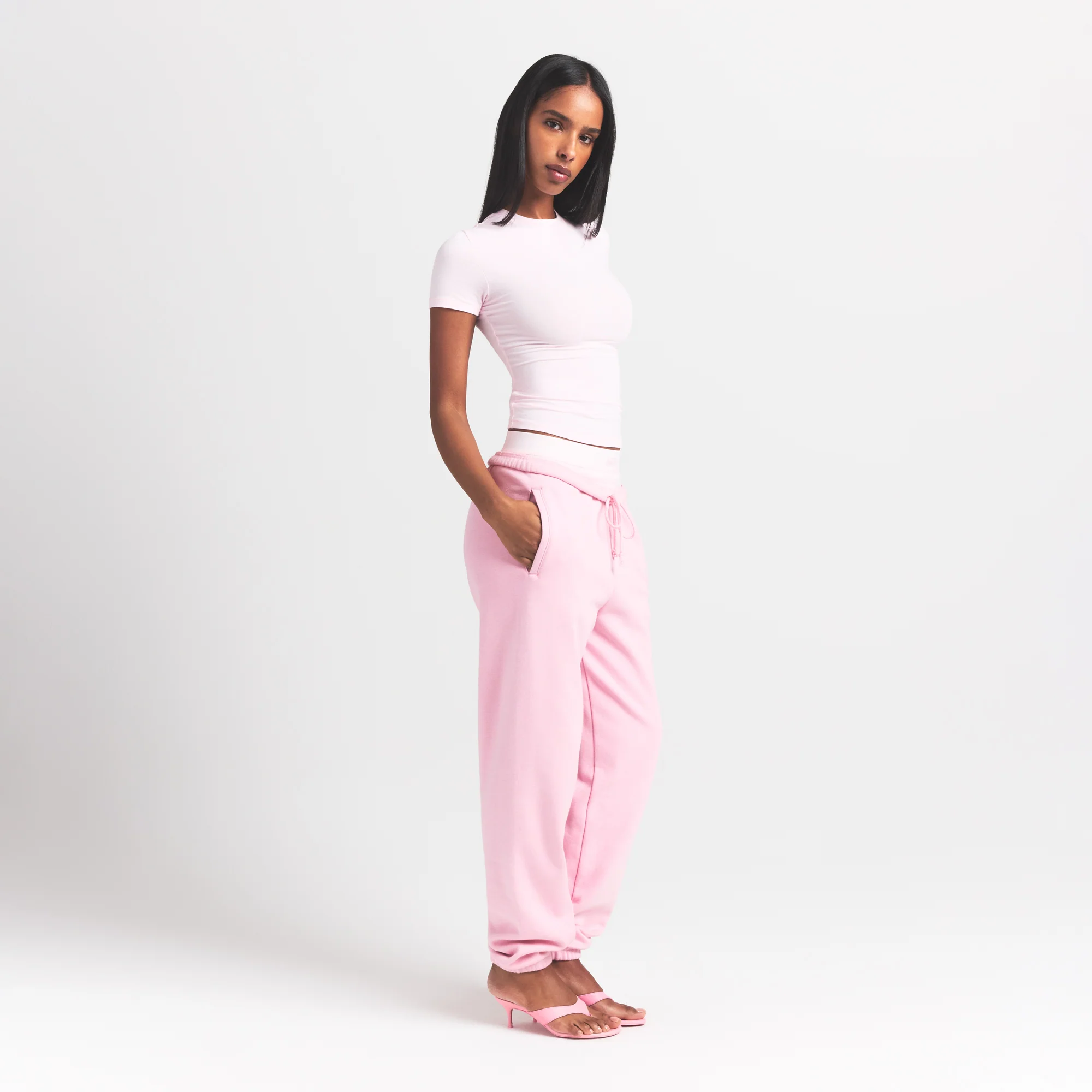 COTTON FLEECE CLASSIC JOGGER | HALITE - Image 4