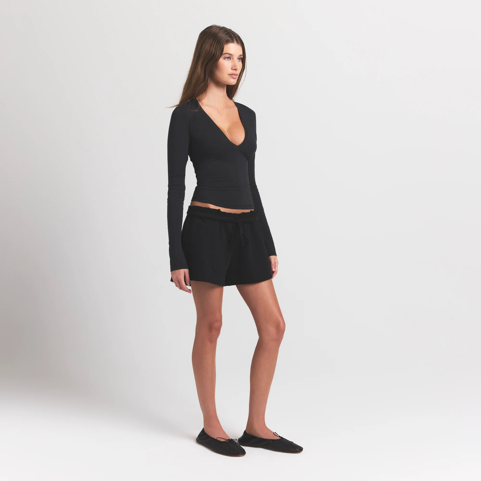 COTTON FLEECE CLASSIC SHORT | ONYX - Image 4