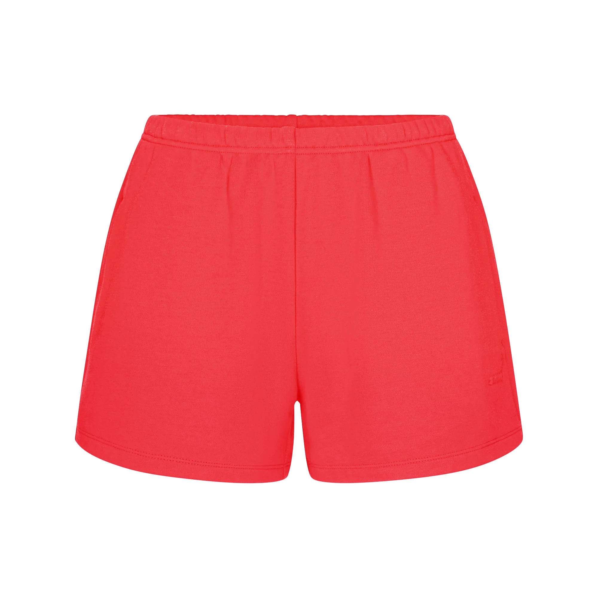 COTTON FLEECE CLASSIC SHORT | WASHED RED