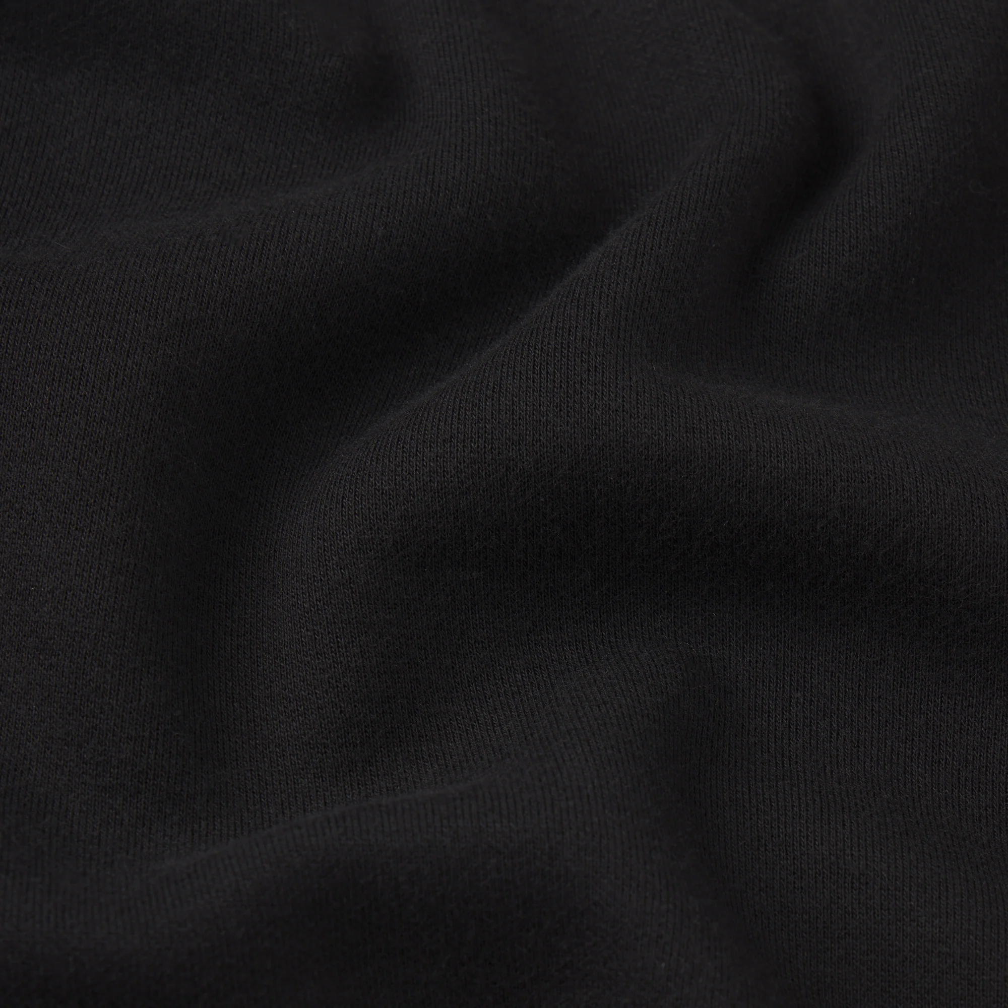 COTTON FLEECE DOUBLE WAISTBAND SHORT | ONYX - Image 6