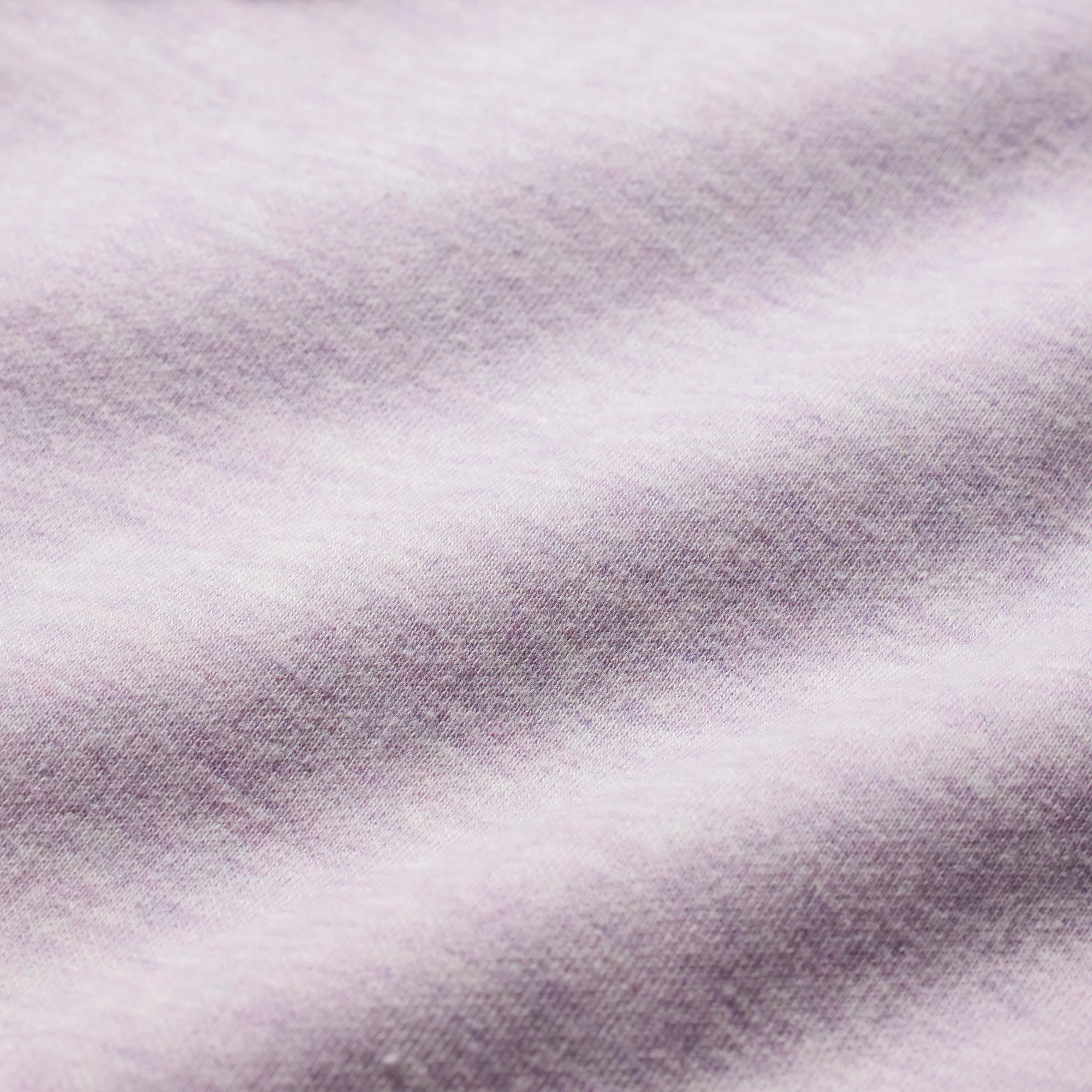 COTTON FLEECE FOLDOVER MINI SKIRT | PURPLE HEATHER - Image 6