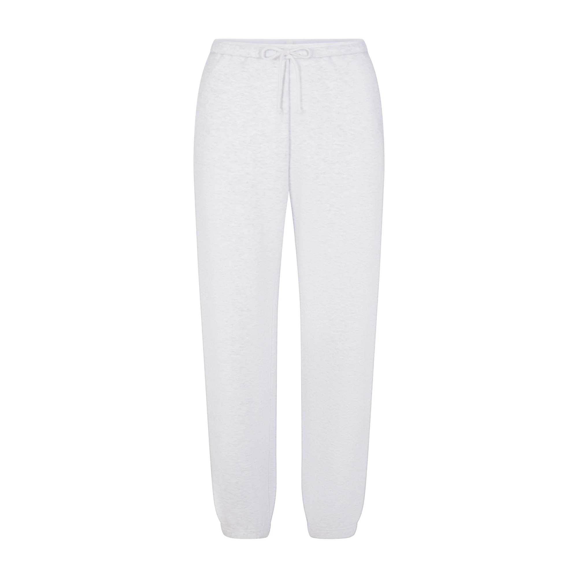 COTTON FLEECE JOGGER | LIGHT HEATHER GREY