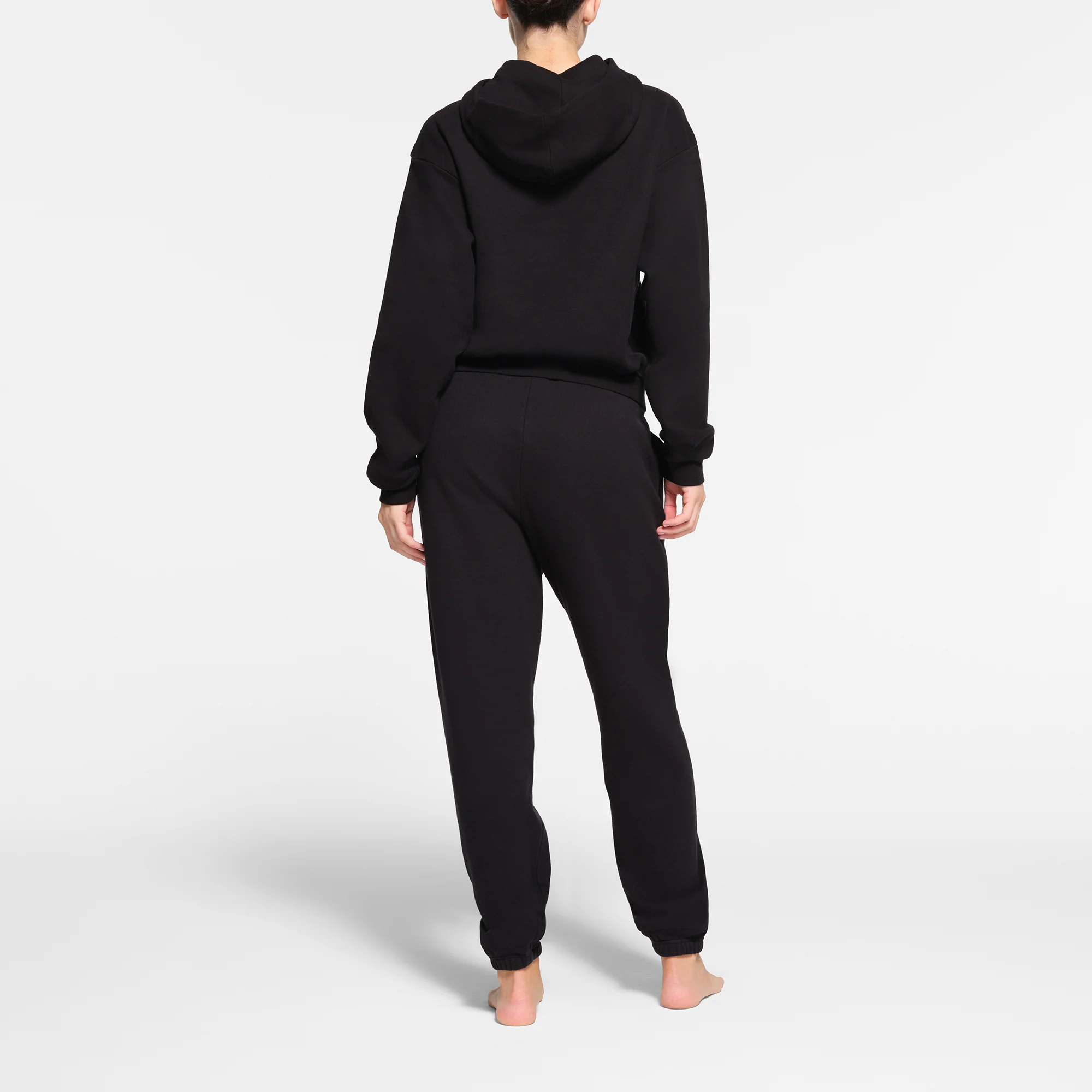 COTTON FLEECE JOGGER | ONYX - Image 4