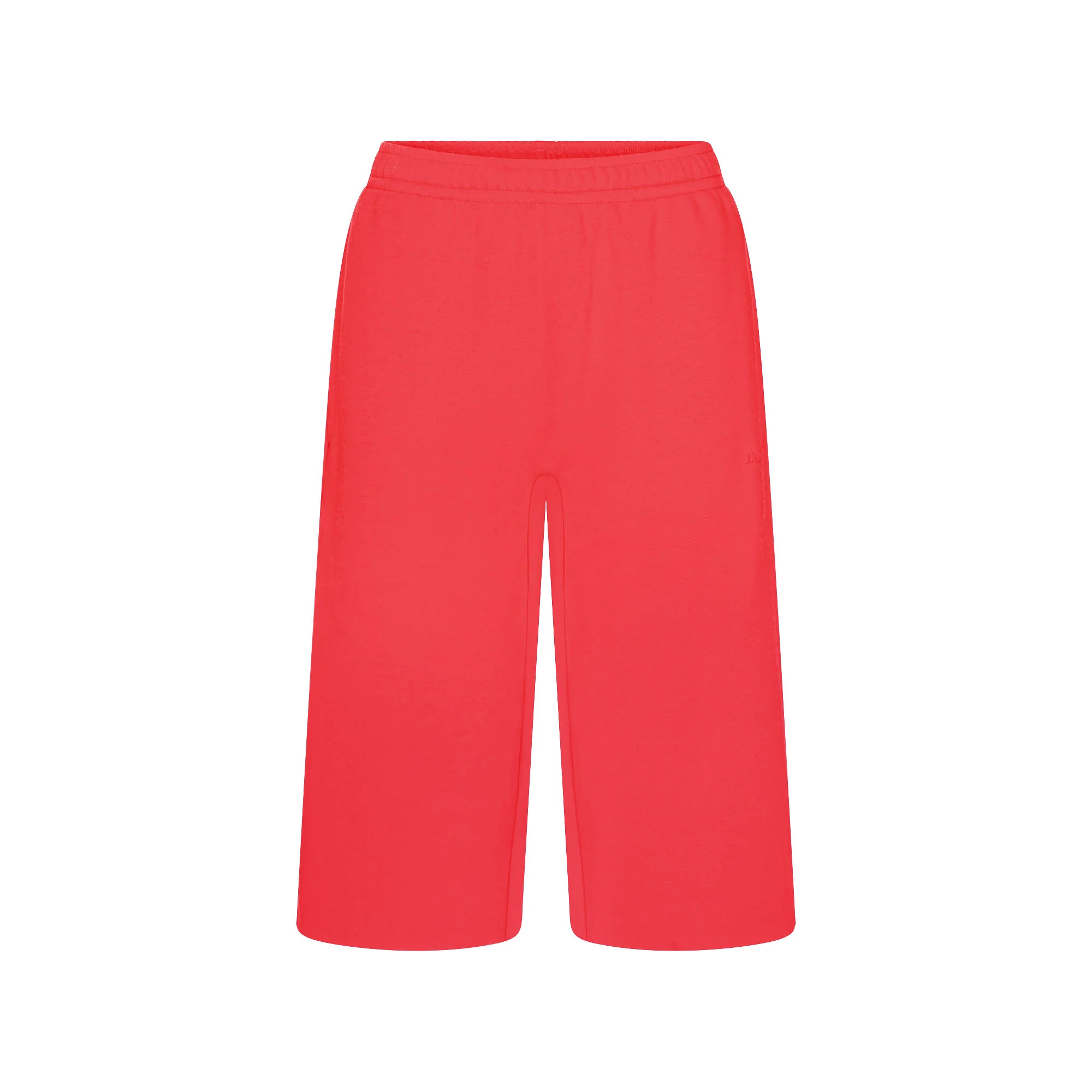 COTTON FLEECE LONG SHORT | WASHED RED