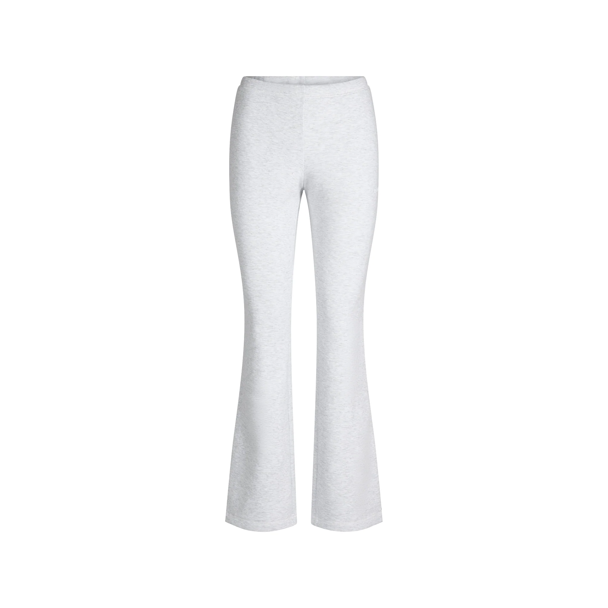 COTTON FLEECE SLIM PANT | LIGHT HEATHER GREY