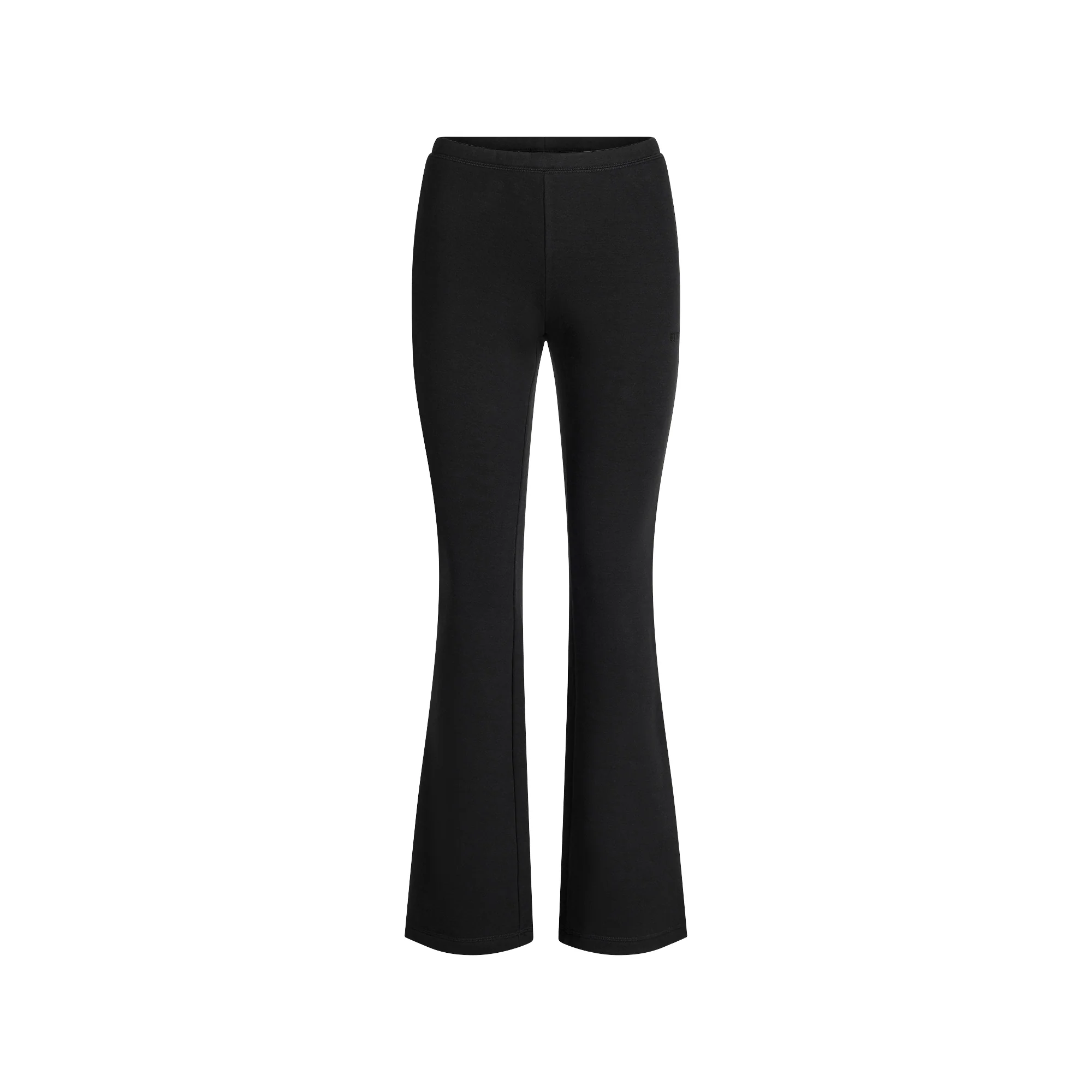 COTTON FLEECE SLIM PANT | ONYX