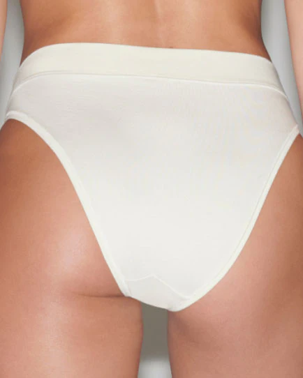 COTTON JERSEY CHEEKY TANGA | BONE - Image 6