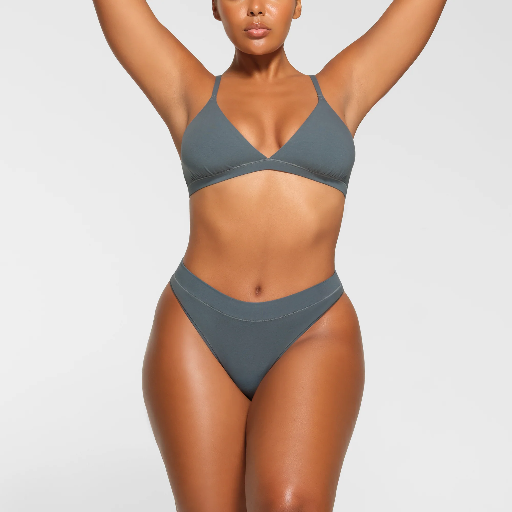 COTTON JERSEY CHEEKY TANGA | KYANITE - Image 2