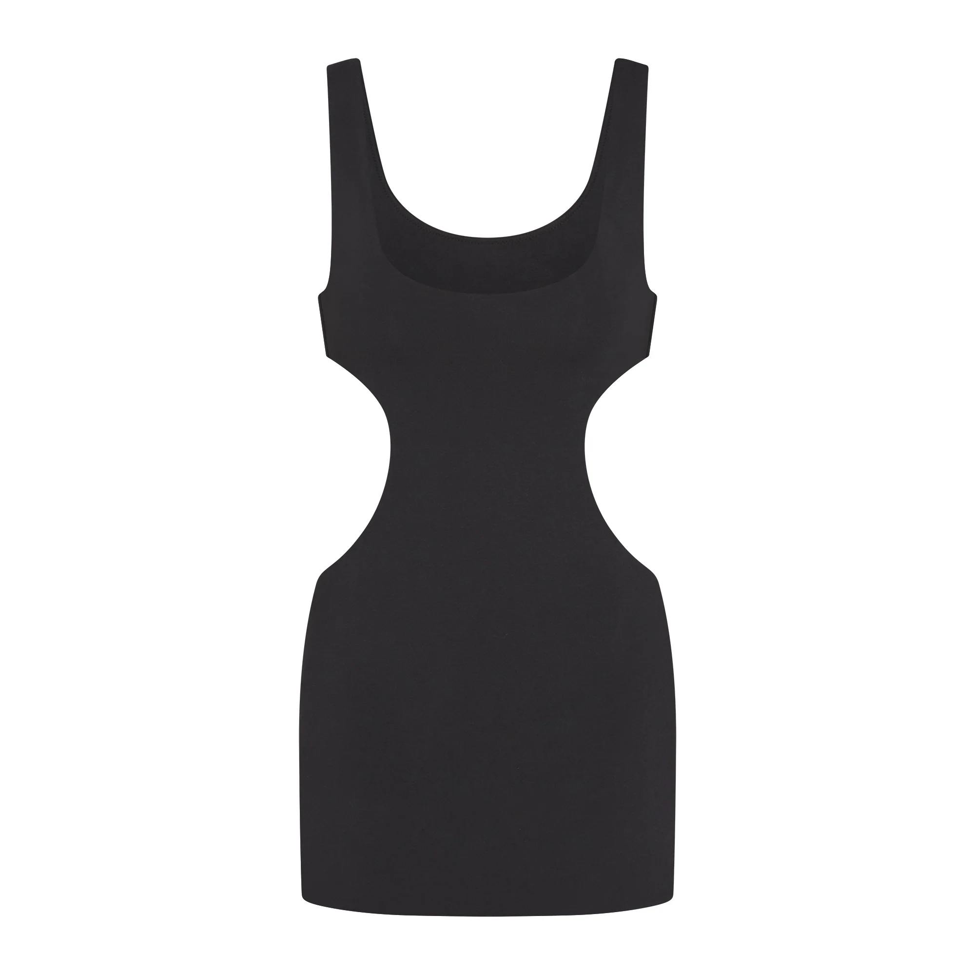 COTTON JERSEY CUT OUT MINI DRESS | SOOT