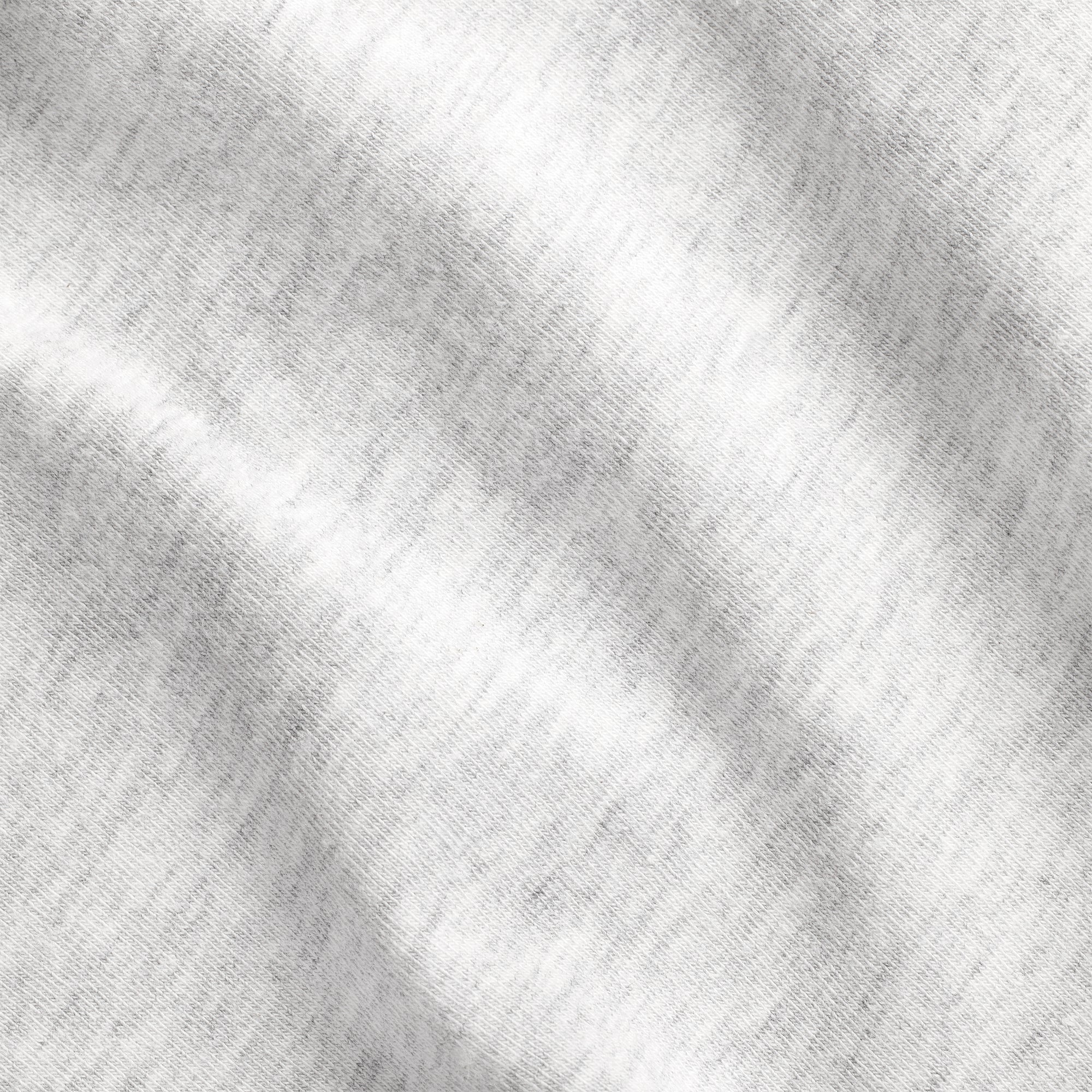 COTTON JERSEY DIPPED THONG | LIGHT HEATHER GREY - Image 6