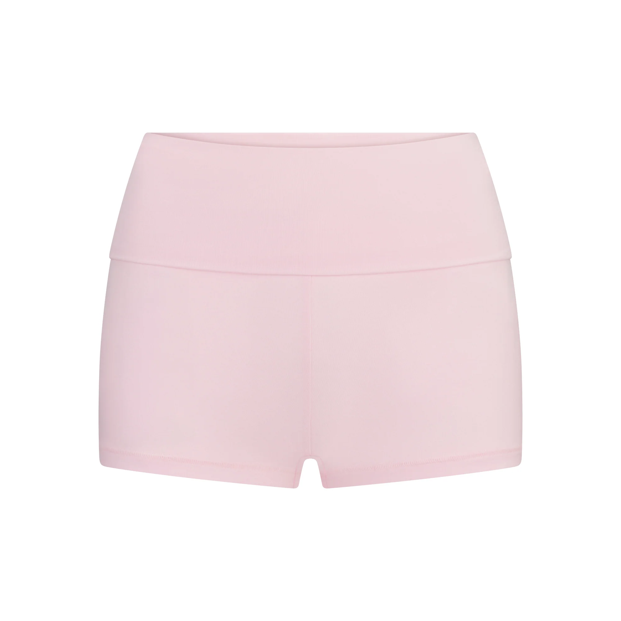 COTTON JERSEY FOLDOVER SHORT | CHERRY BLOSSOM