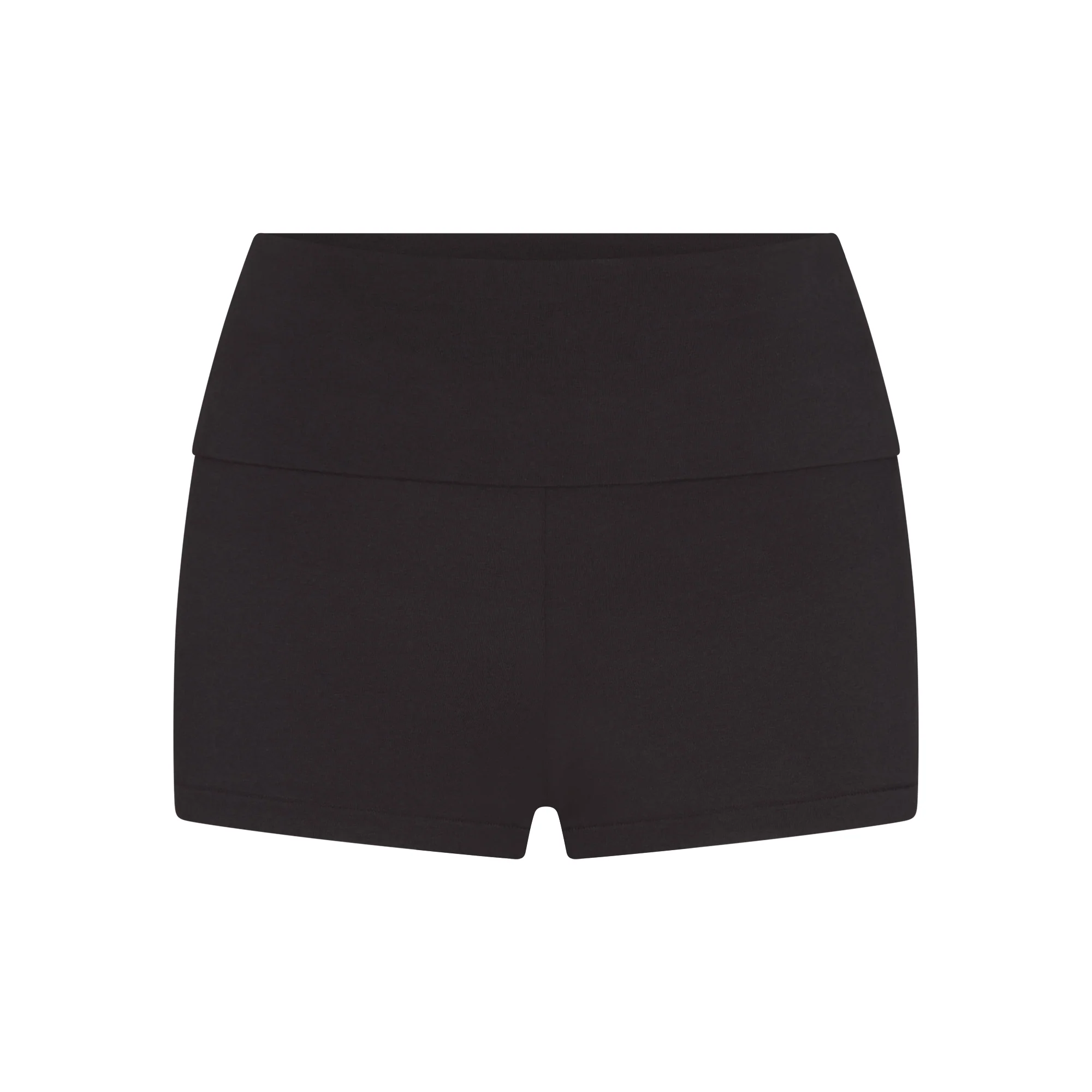 COTTON JERSEY FOLDOVER SHORT | SOOT