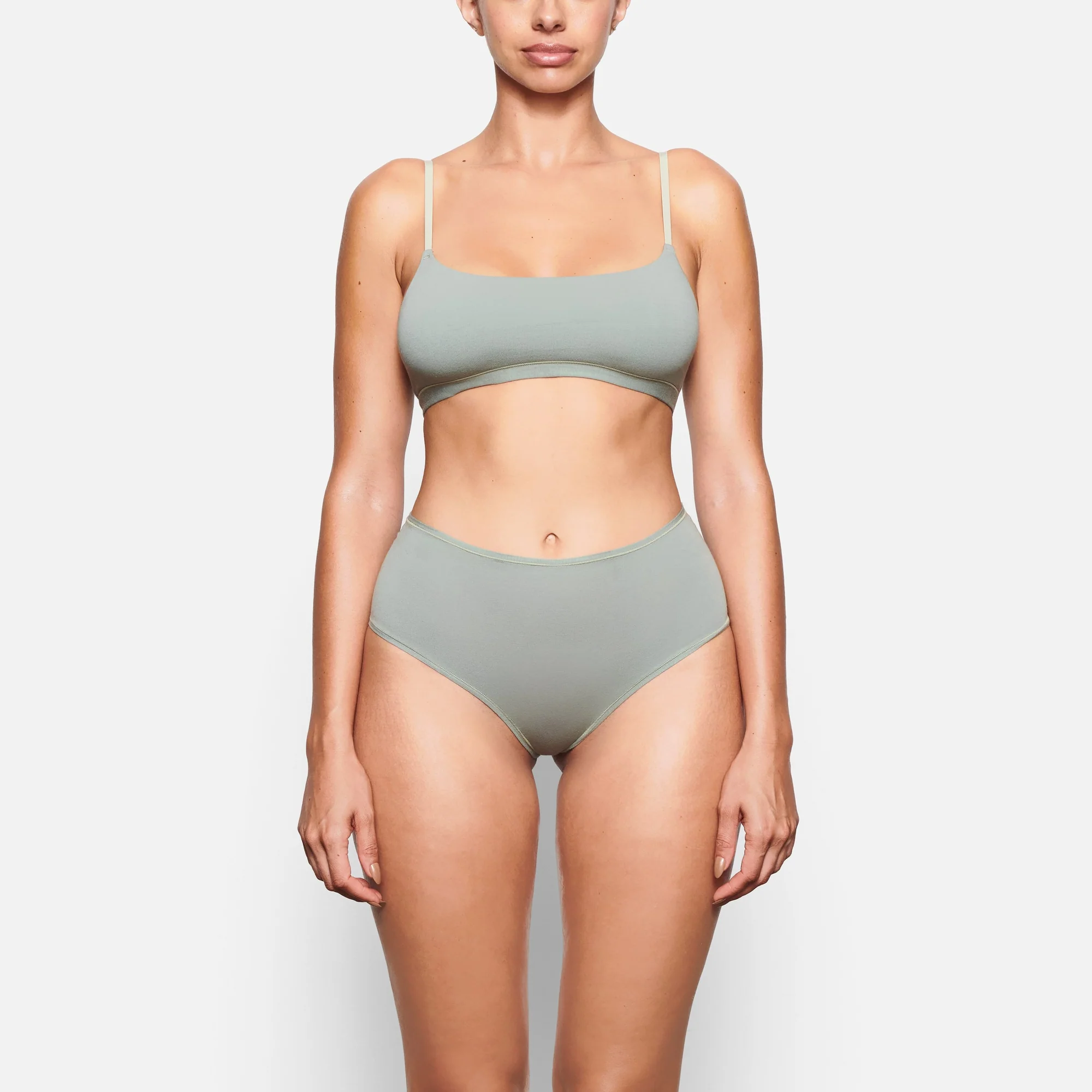 COTTON JERSEY FULL BRIEF | MINERAL - Image 2