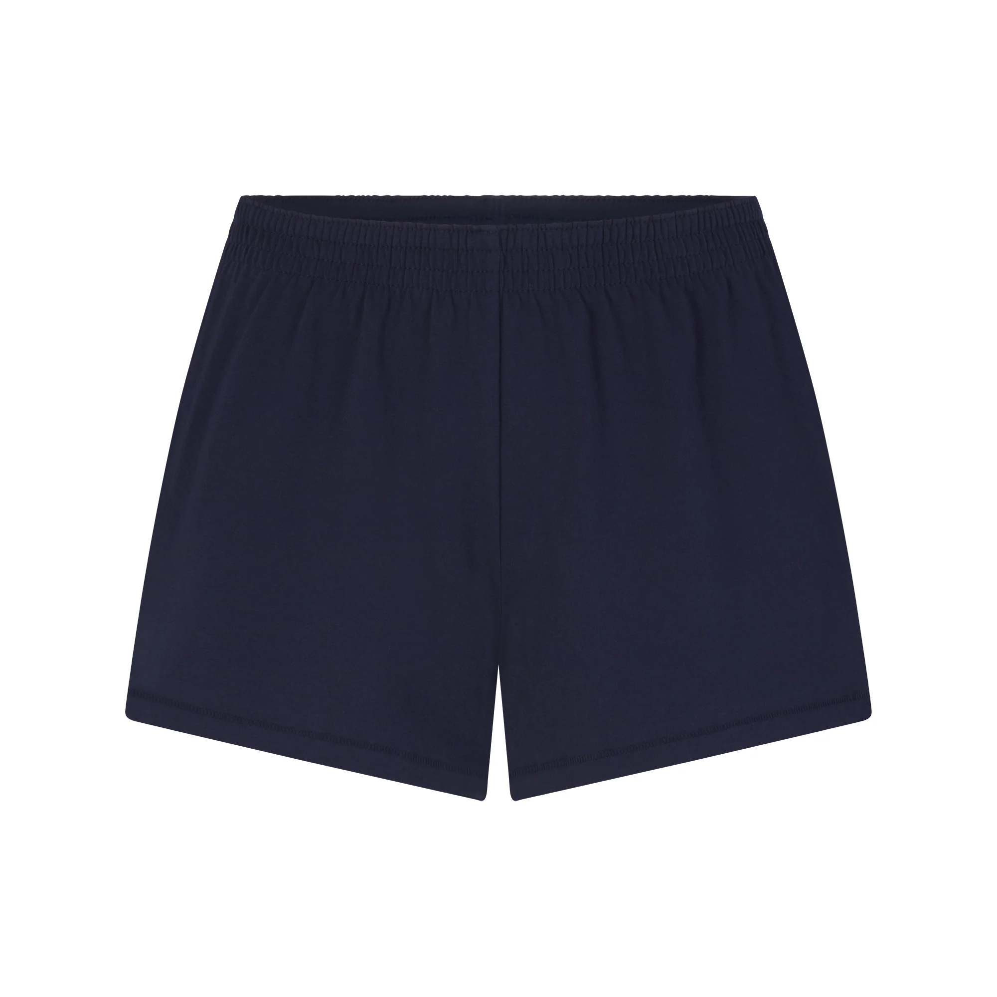 COTTON JERSEY LOOSE SHORT | NAVY