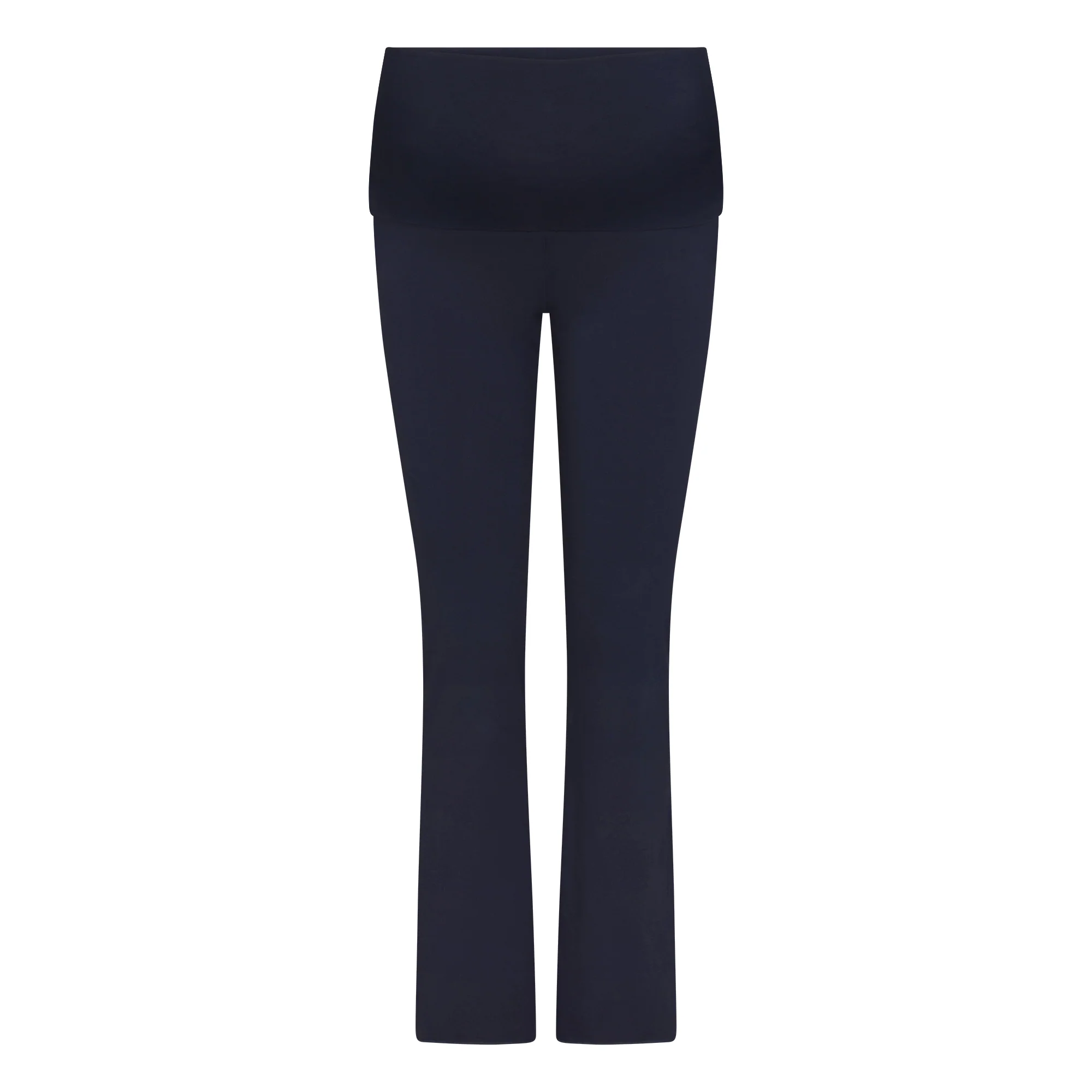 COTTON JERSEY MATERNITY FOLDOVER PANT | NAVY