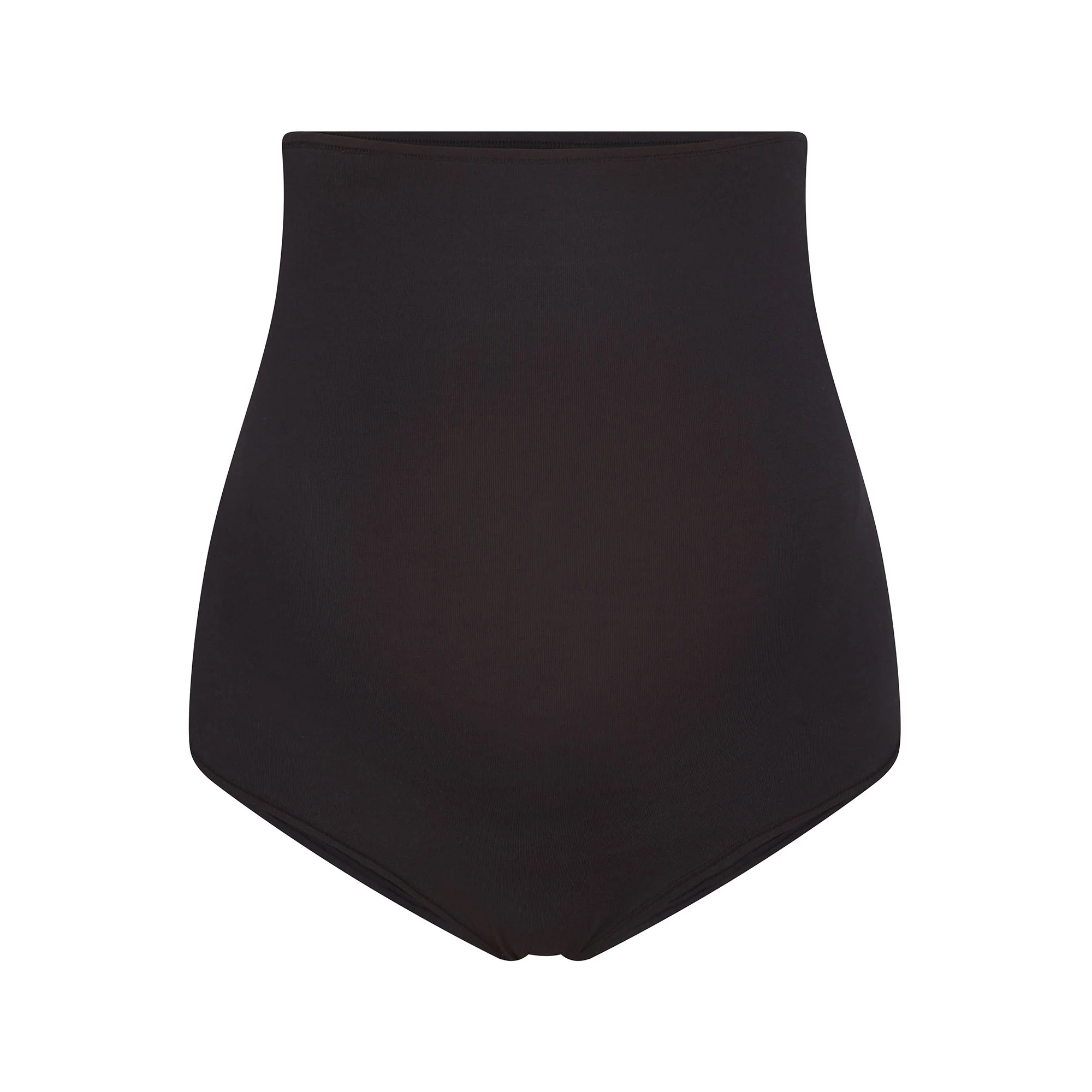 COTTON JERSEY MATERNITY HIGH-WAISTED BRIEF | SOOT
