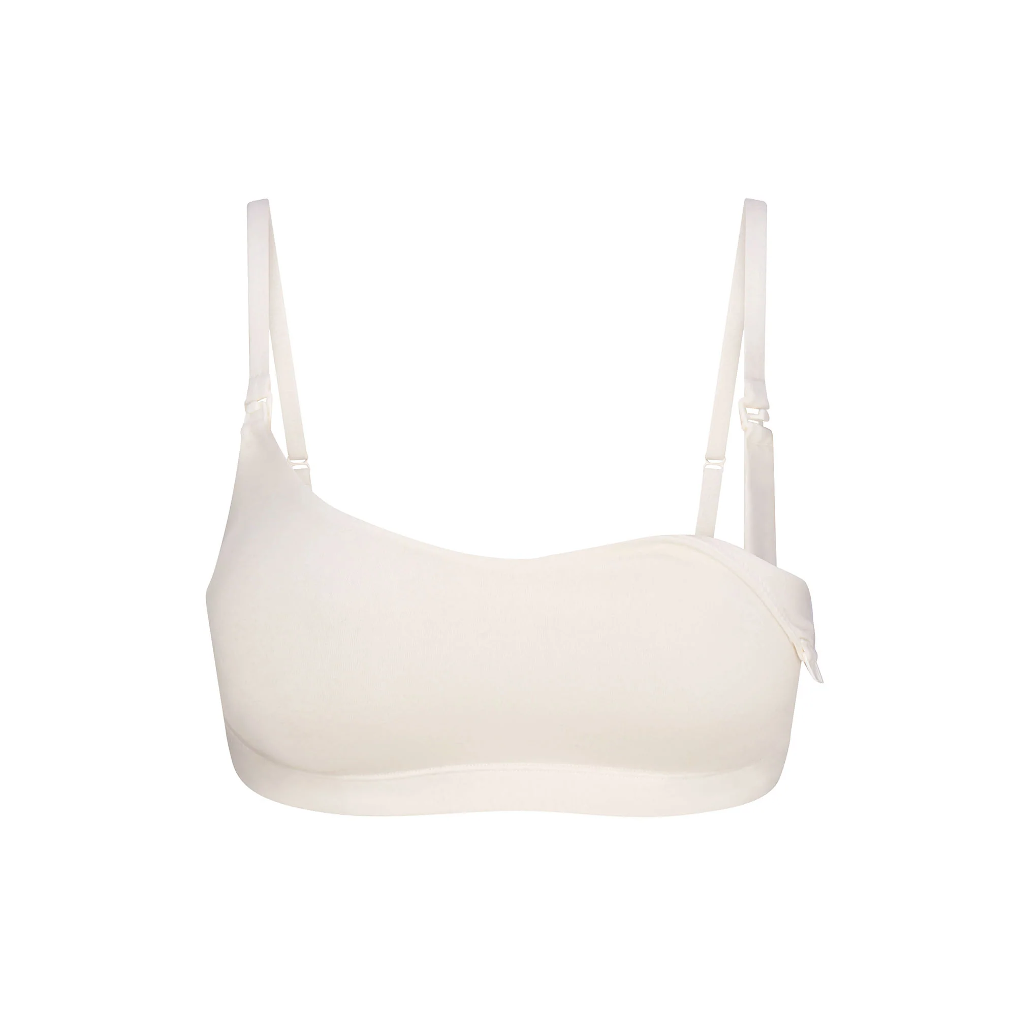 COTTON JERSEY MATERNITY NURSING SCOOP BRALETTE | MARBLE - Image 6