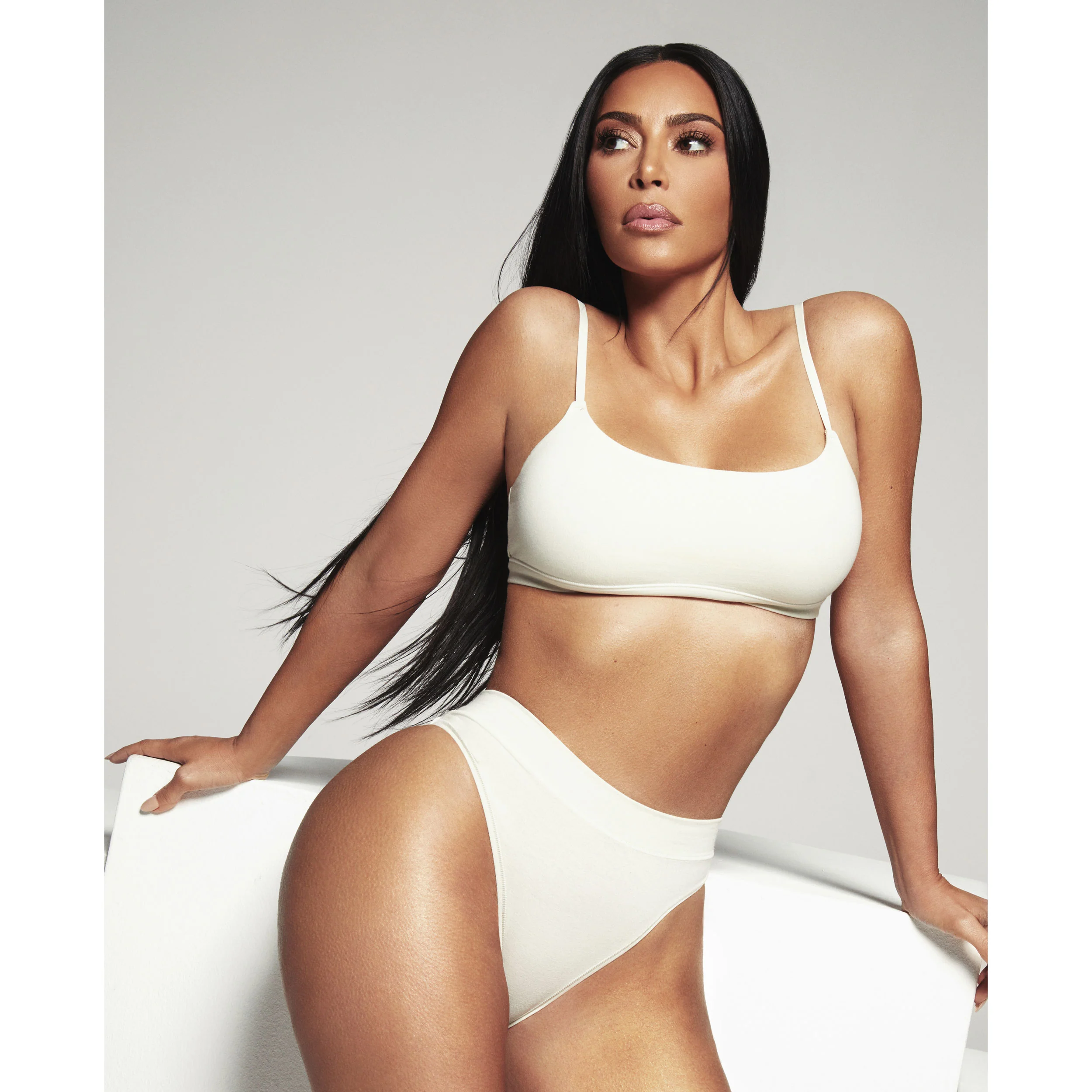 COTTON JERSEY SCOOP BRALETTE | KYANITE - Image 5