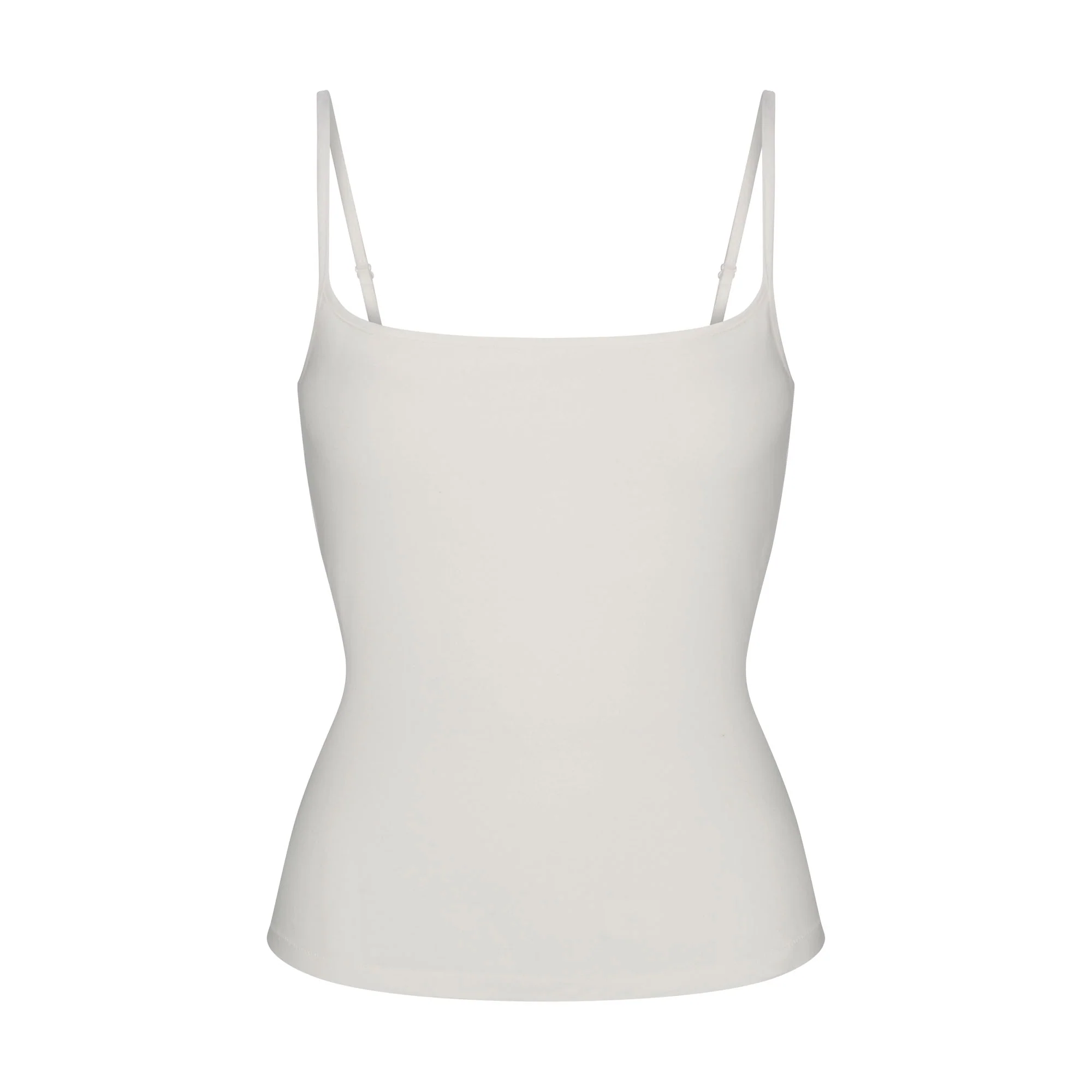 COTTON JERSEY SCOOP NECK CAMI | MARBLE