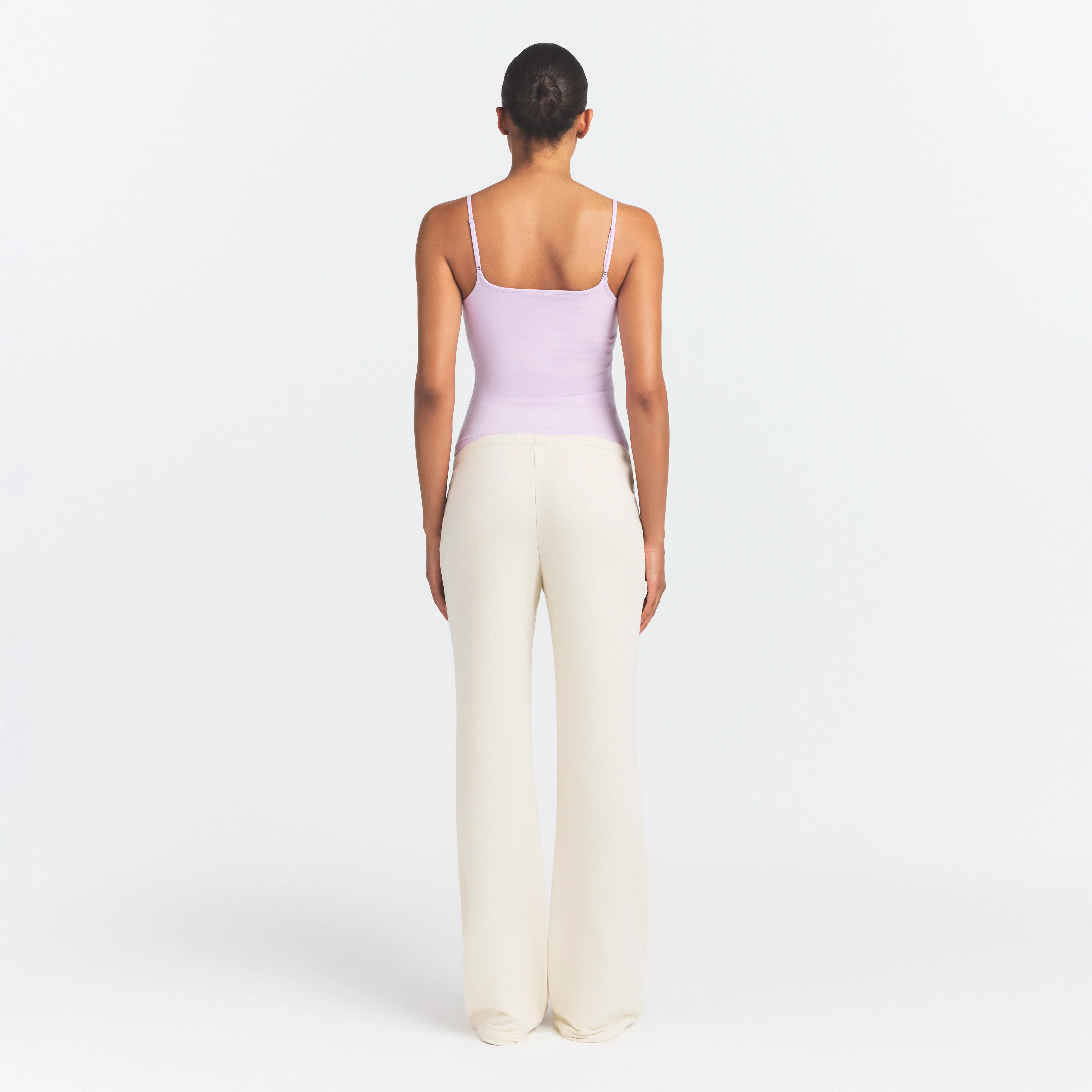 COTTON JERSEY SCOOP NECK CAMI | SUGAR PLUM - Image 4