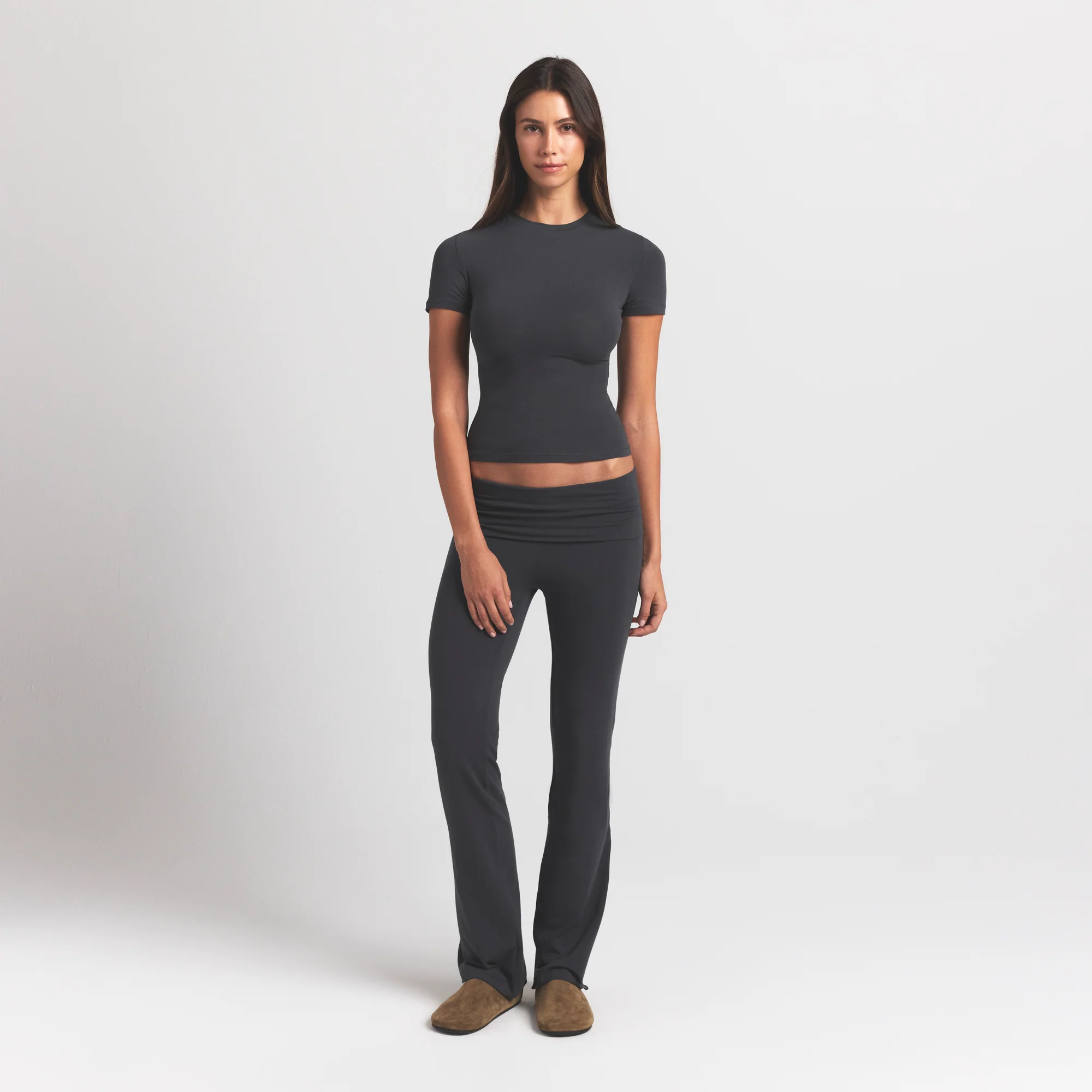 COTTON JERSEY T-SHIRT | ASH - Image 5