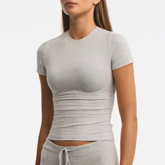 COTTON JERSEY T-SHIRT | SOOT - Image 6