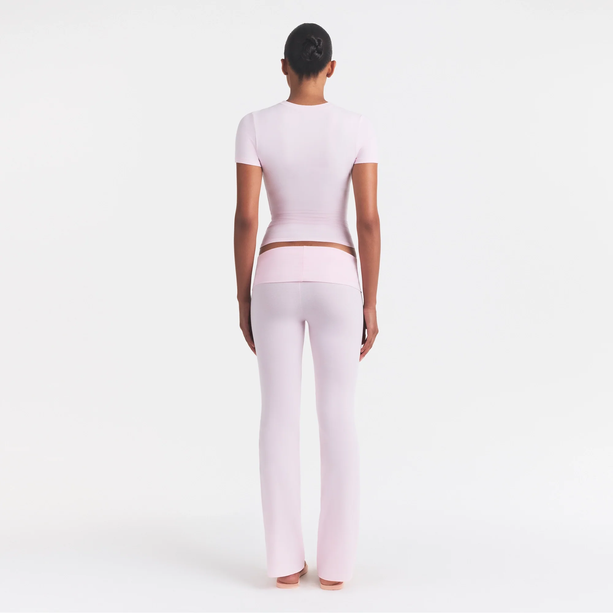 COTTON JERSEY T-SHIRT | CHERRY BLOSSOM - Image 4