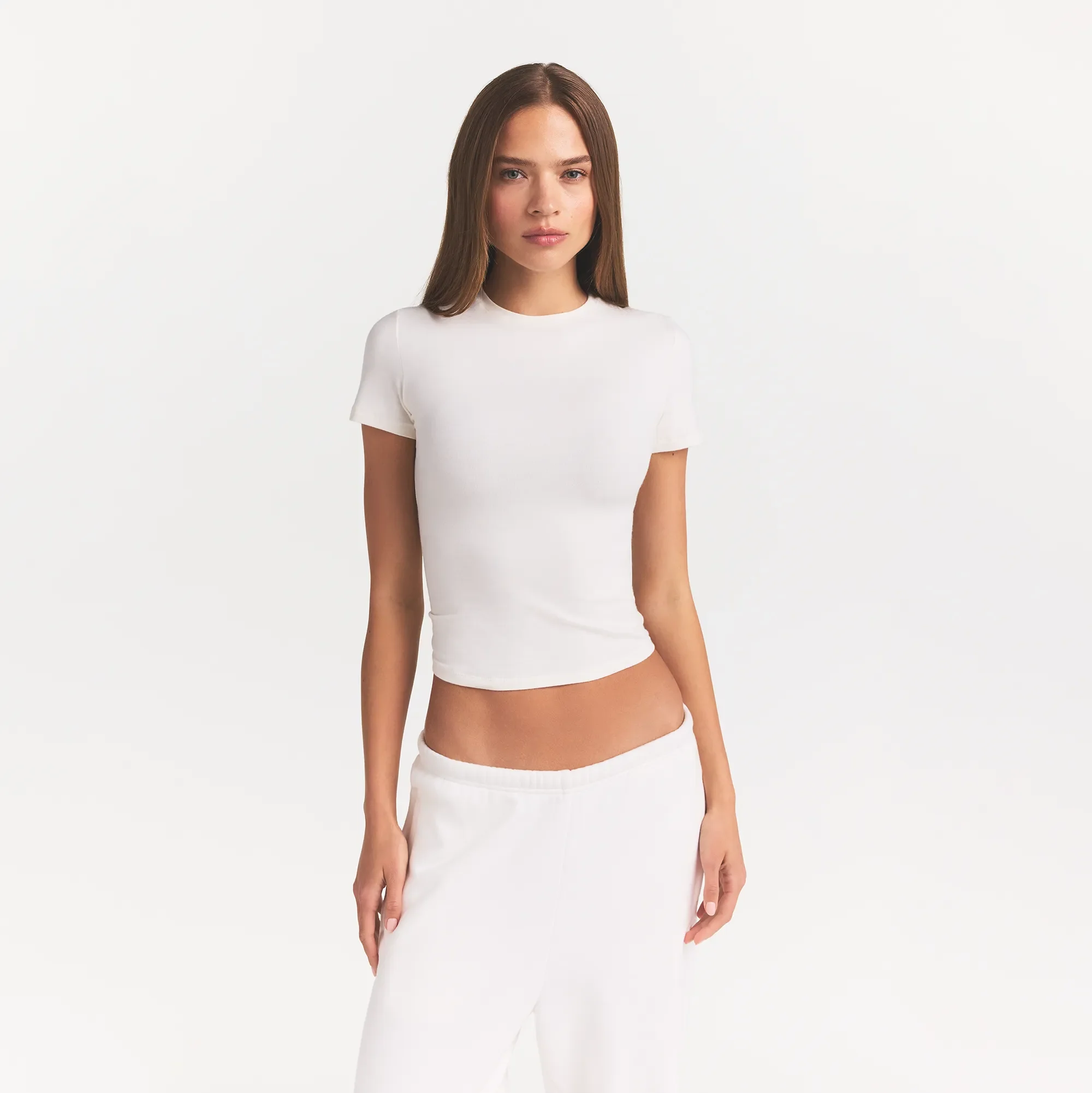 COTTON JERSEY T-SHIRT | MARBLE - Image 3