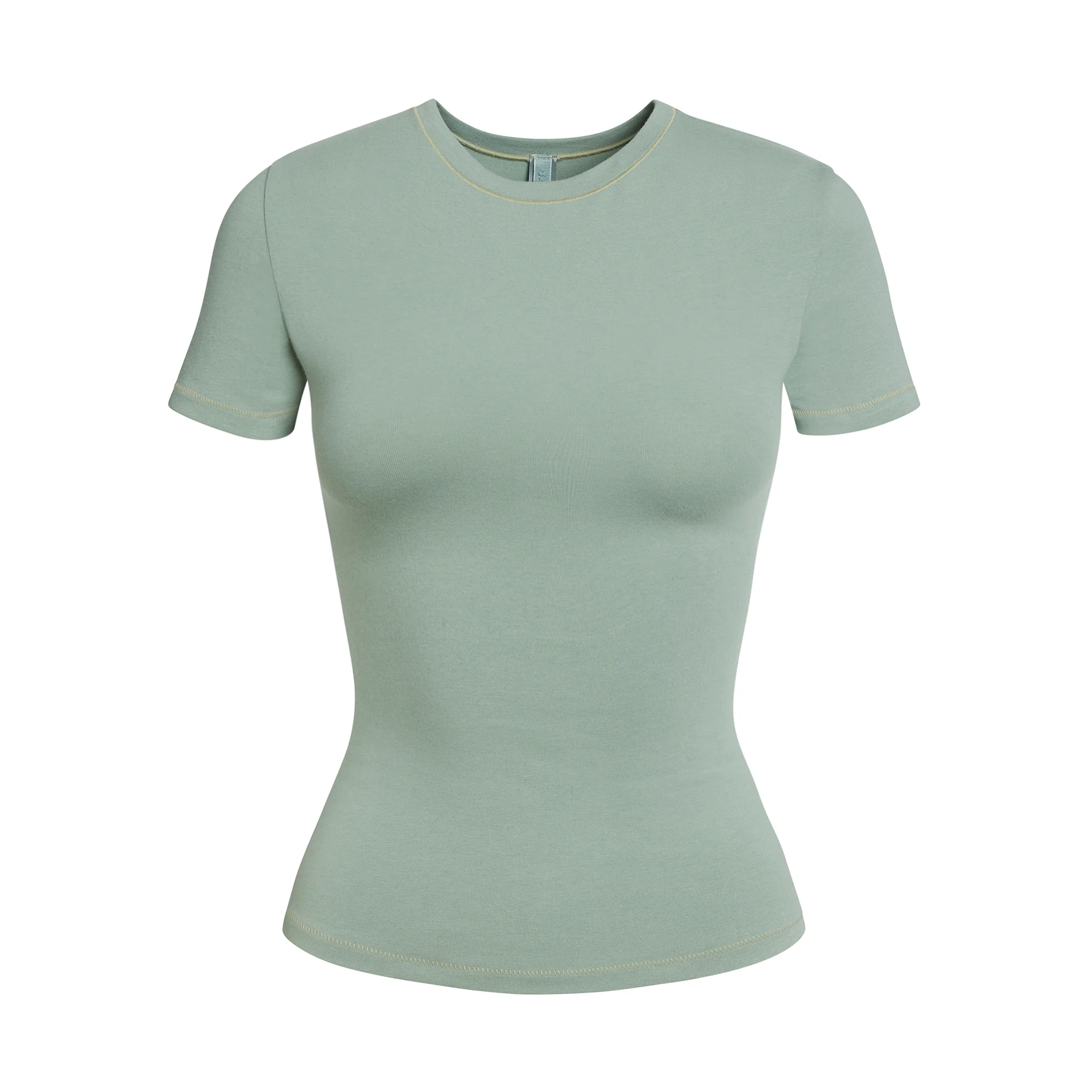 COTTON JERSEY T-SHIRT | MINERAL