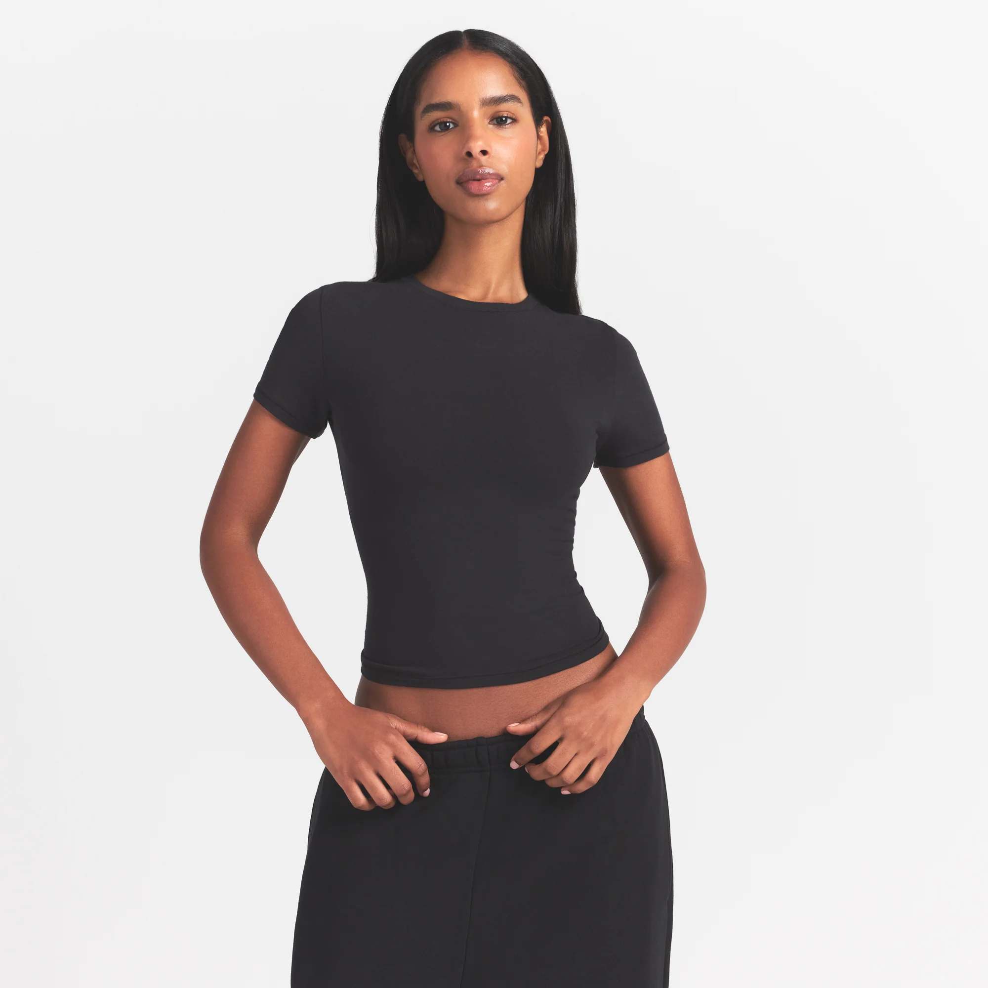 COTTON JERSEY T-SHIRT | SOOT - Image 3