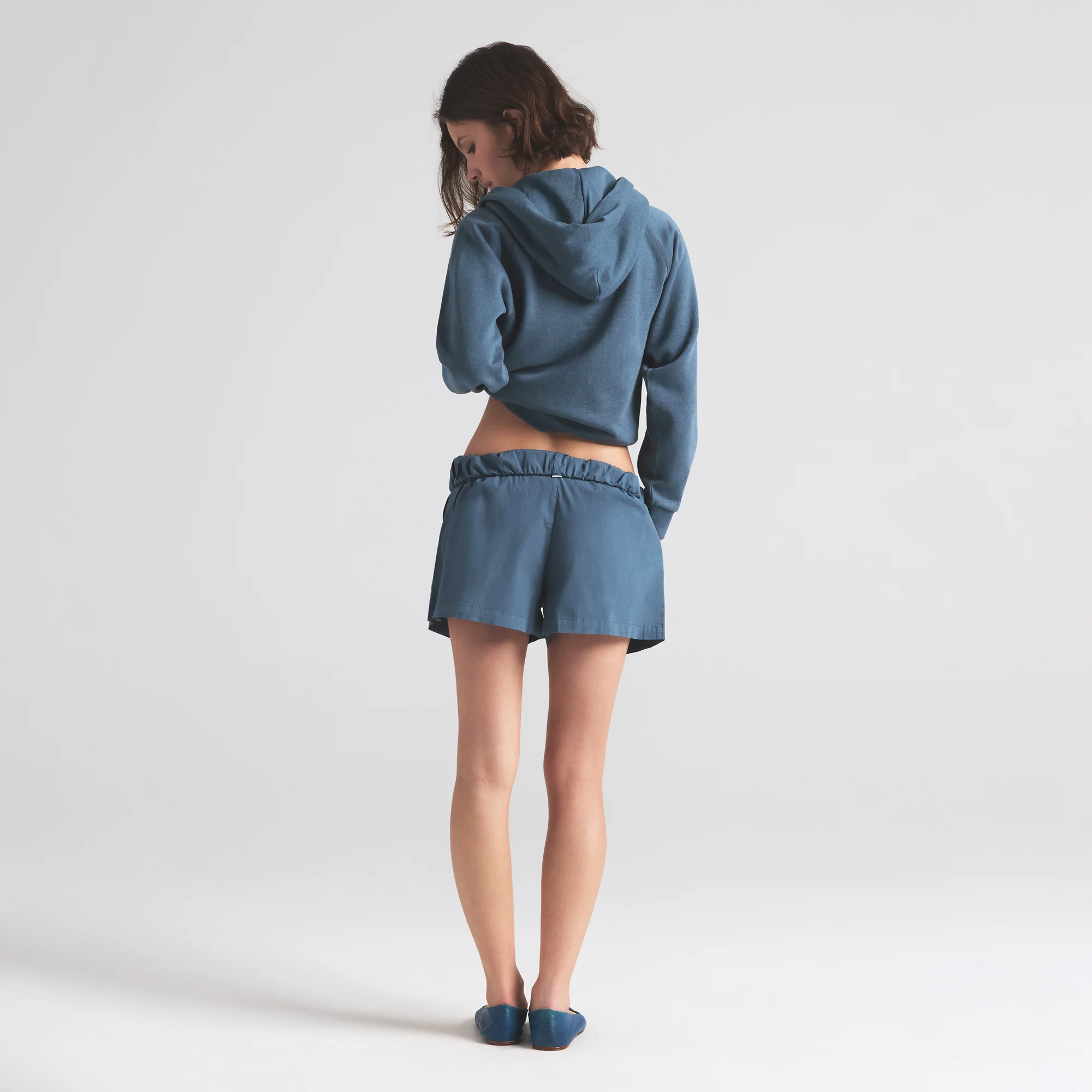 COTTON POPLIN BOXER | HARBOR - Image 4