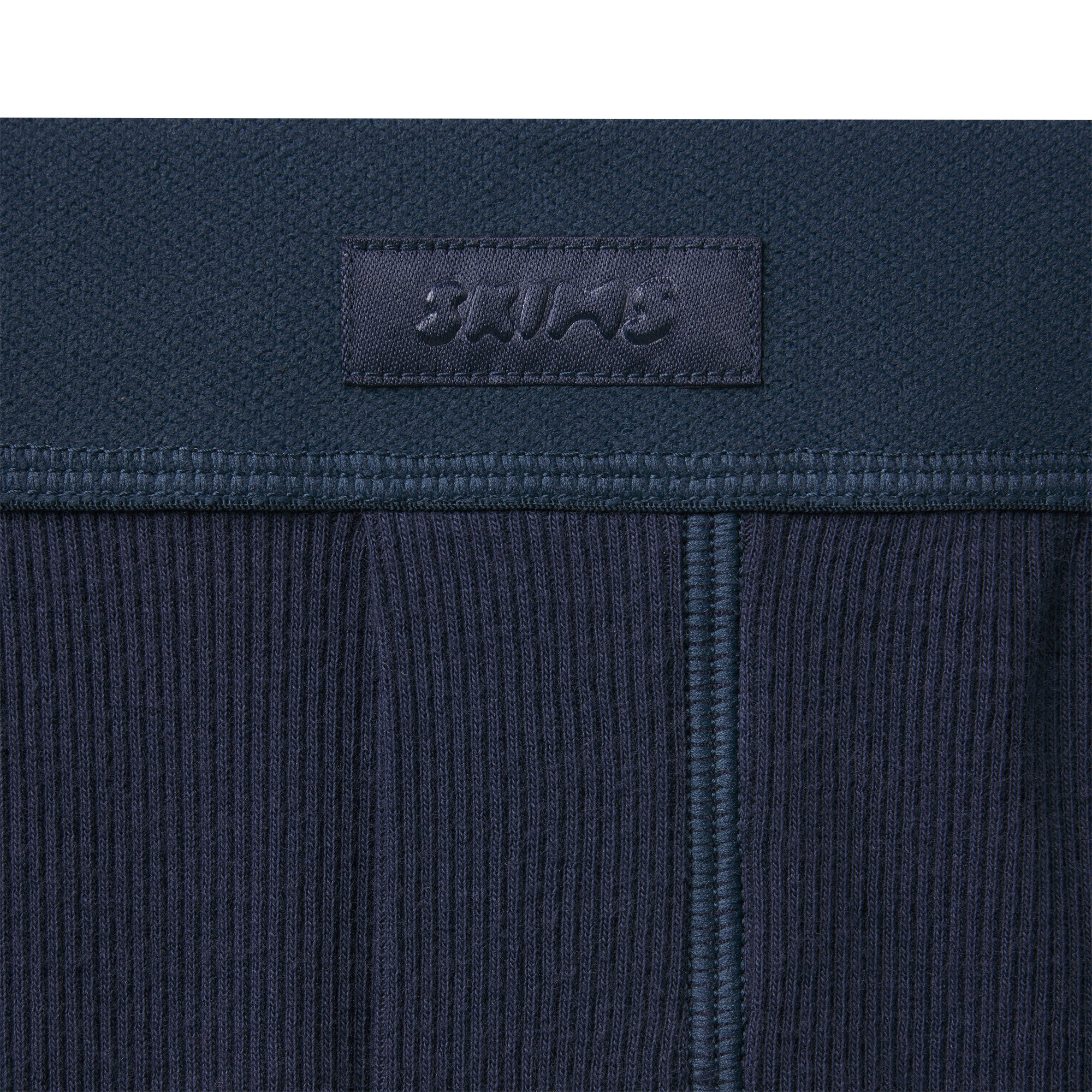 COTTON RIB BOXER | NAVY - Image 6