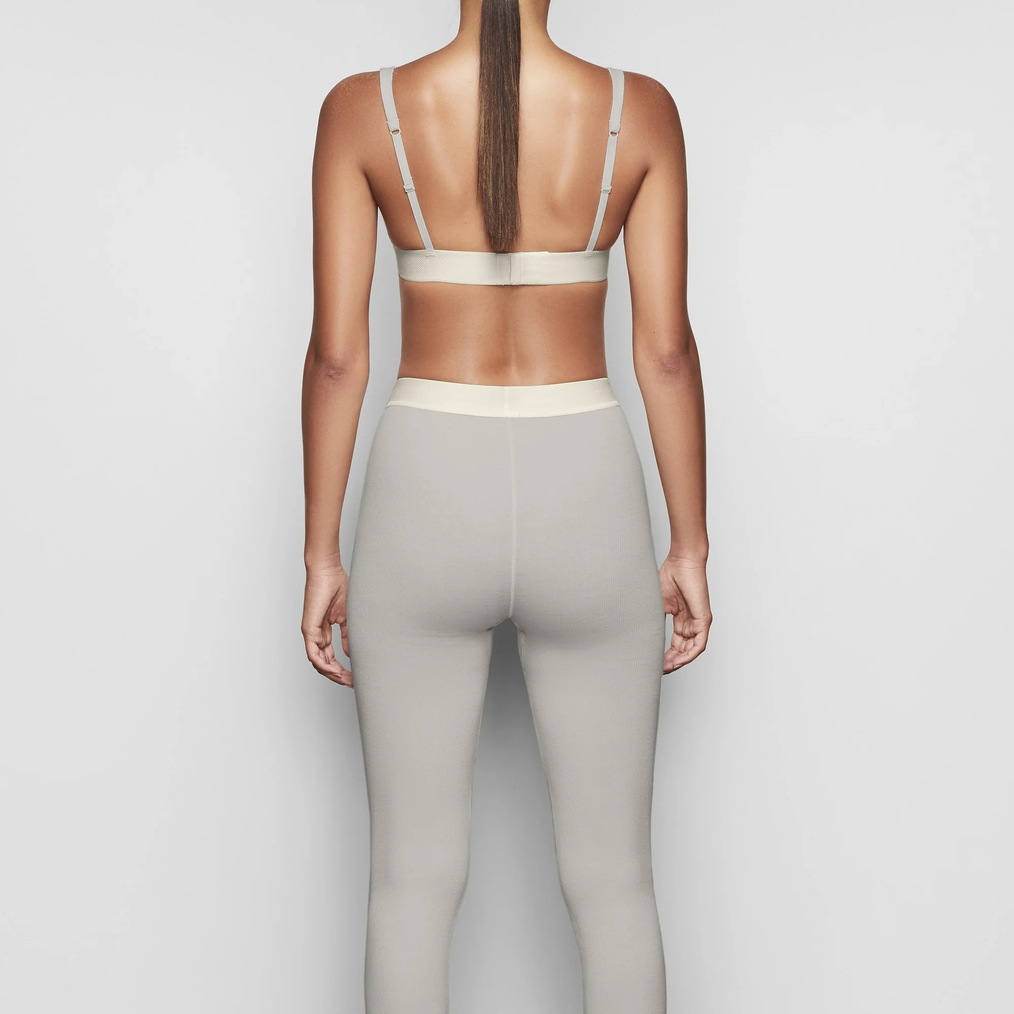 COTTON RIB LEGGING | MINERAL - Image 4