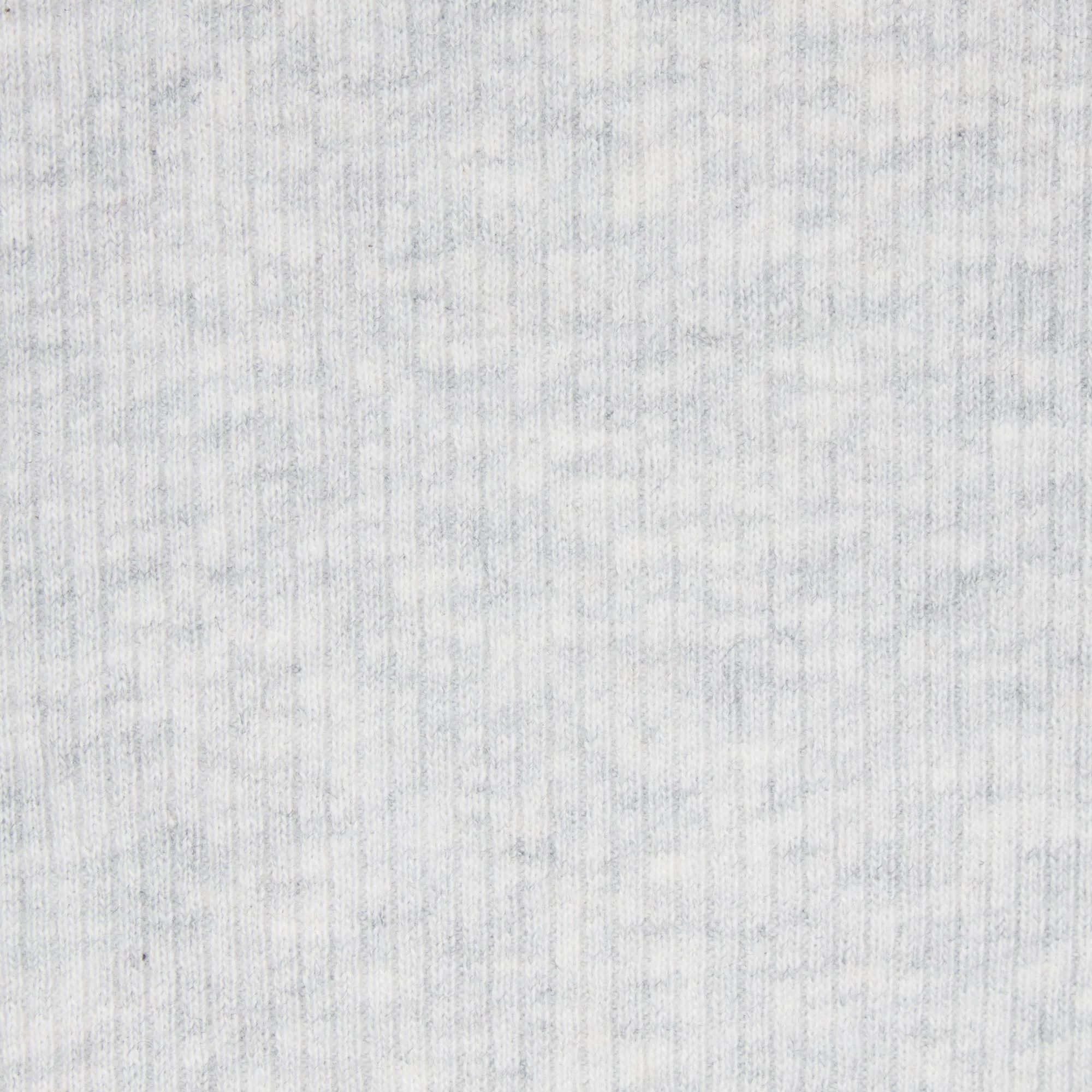 COTTON RIB LONG SLEEVE T-SHIRT | LIGHT HEATHER GREY - Image 5