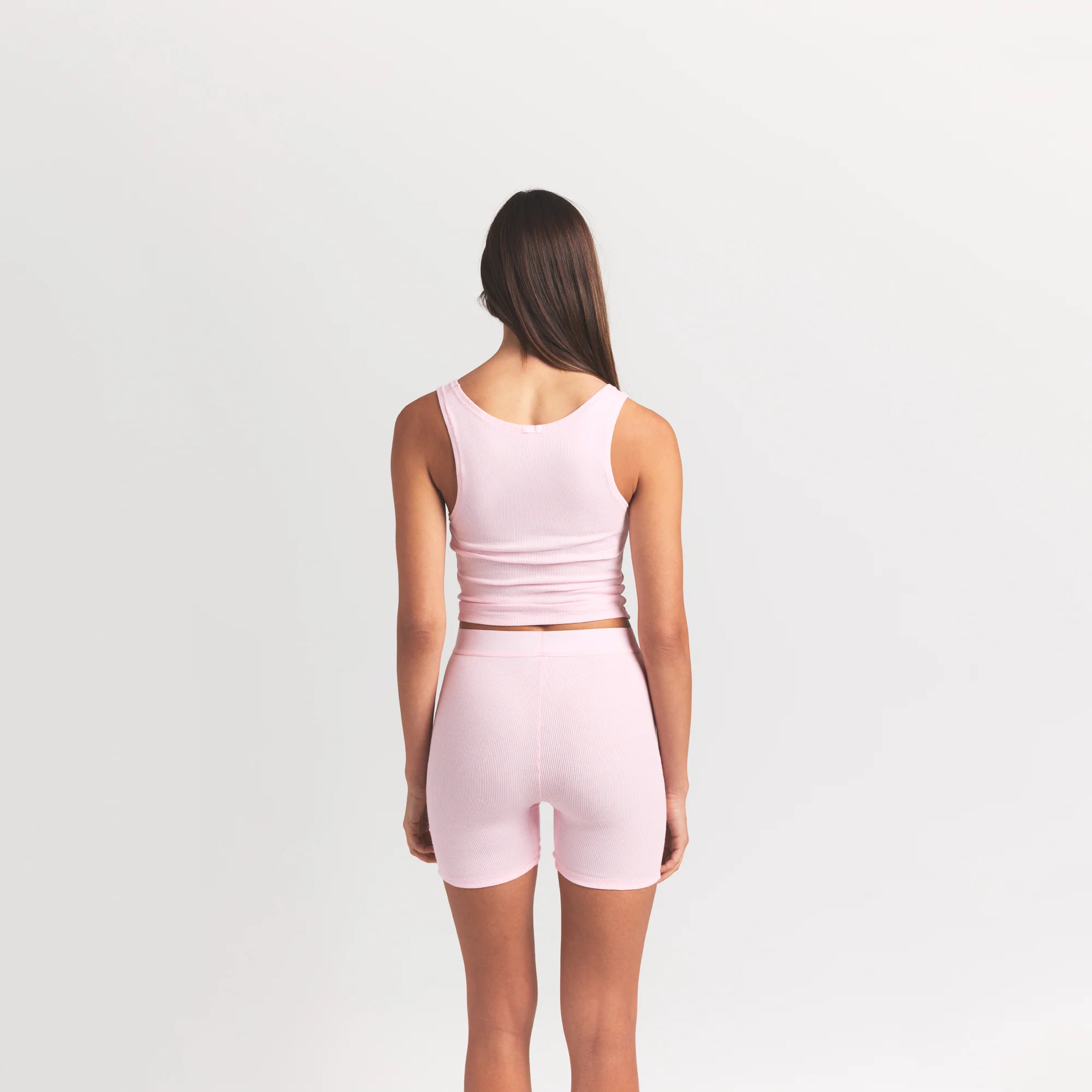 COTTON RIB TANK | CHERRY BLOSSOM - Image 4