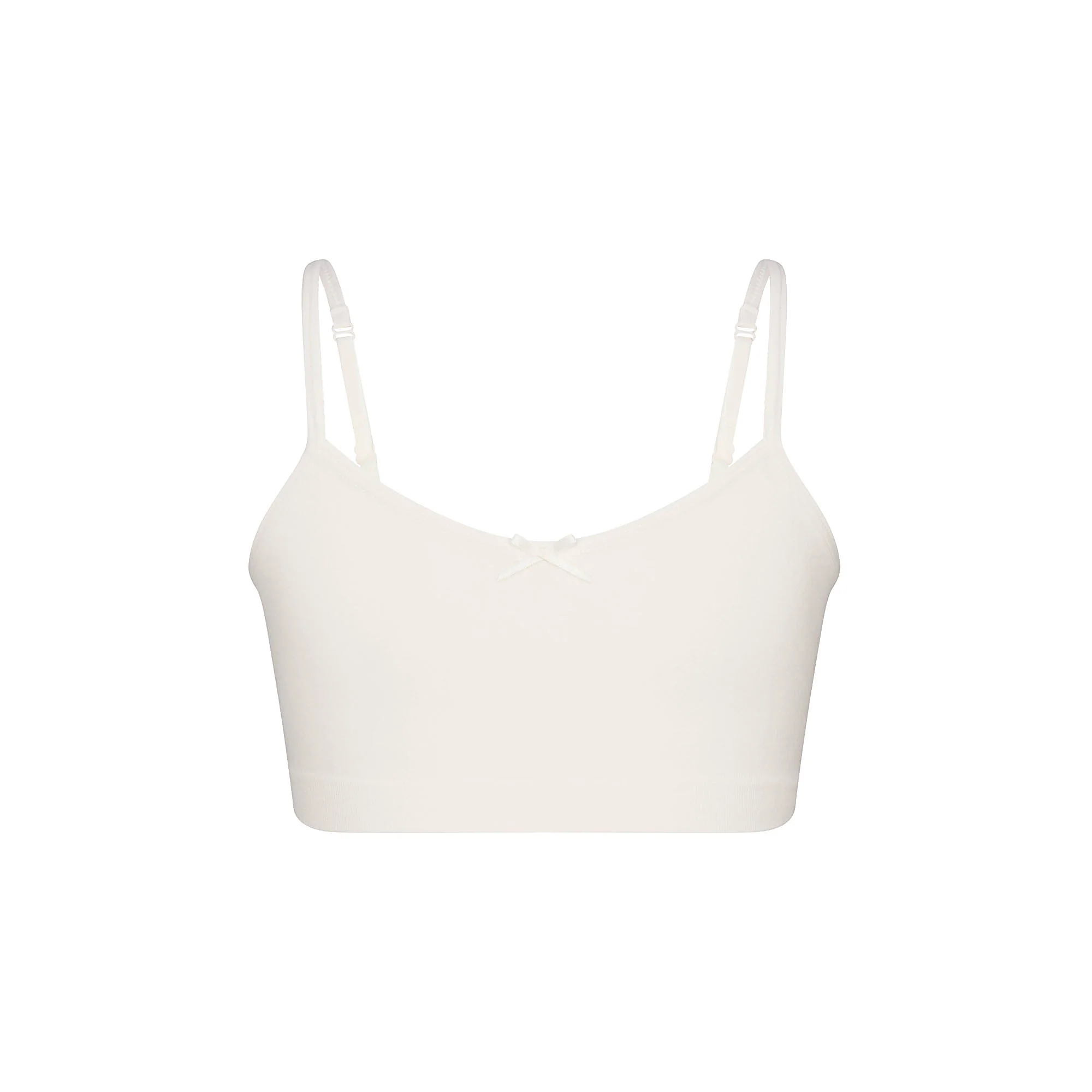 COTTON SEAMLESS JUNIORS BRALETTE 2-PACK | MARBLE AND BALLET - Image 2