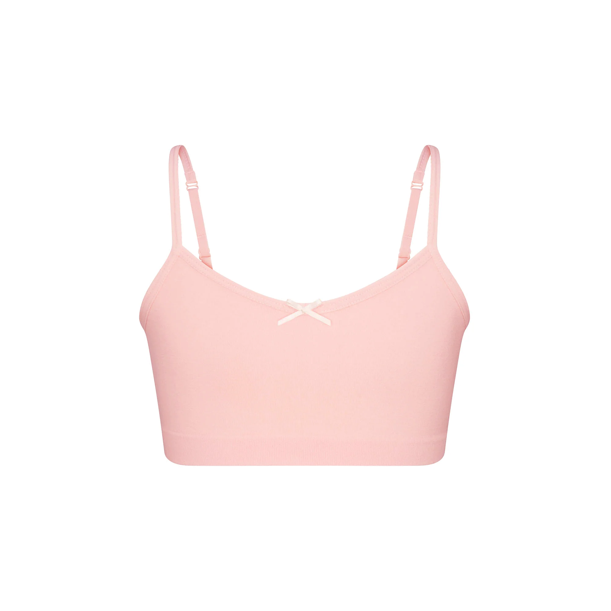 COTTON SEAMLESS JUNIORS BRALETTE 2-PACK | MARBLE AND BALLET - Image 3
