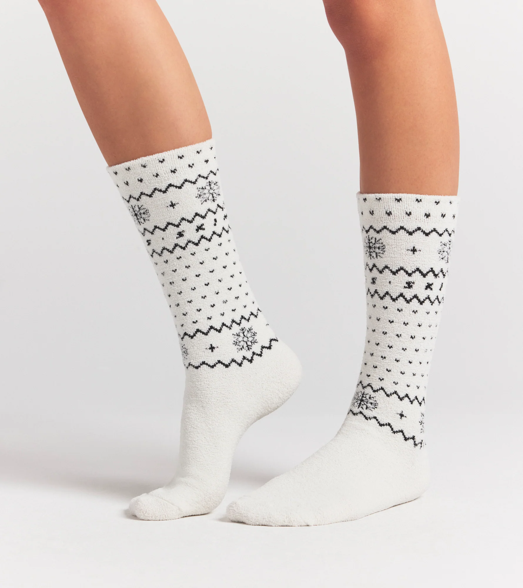 COZY LITE SOCK | MARBLE HEART FAIR ISLE - Image 3
