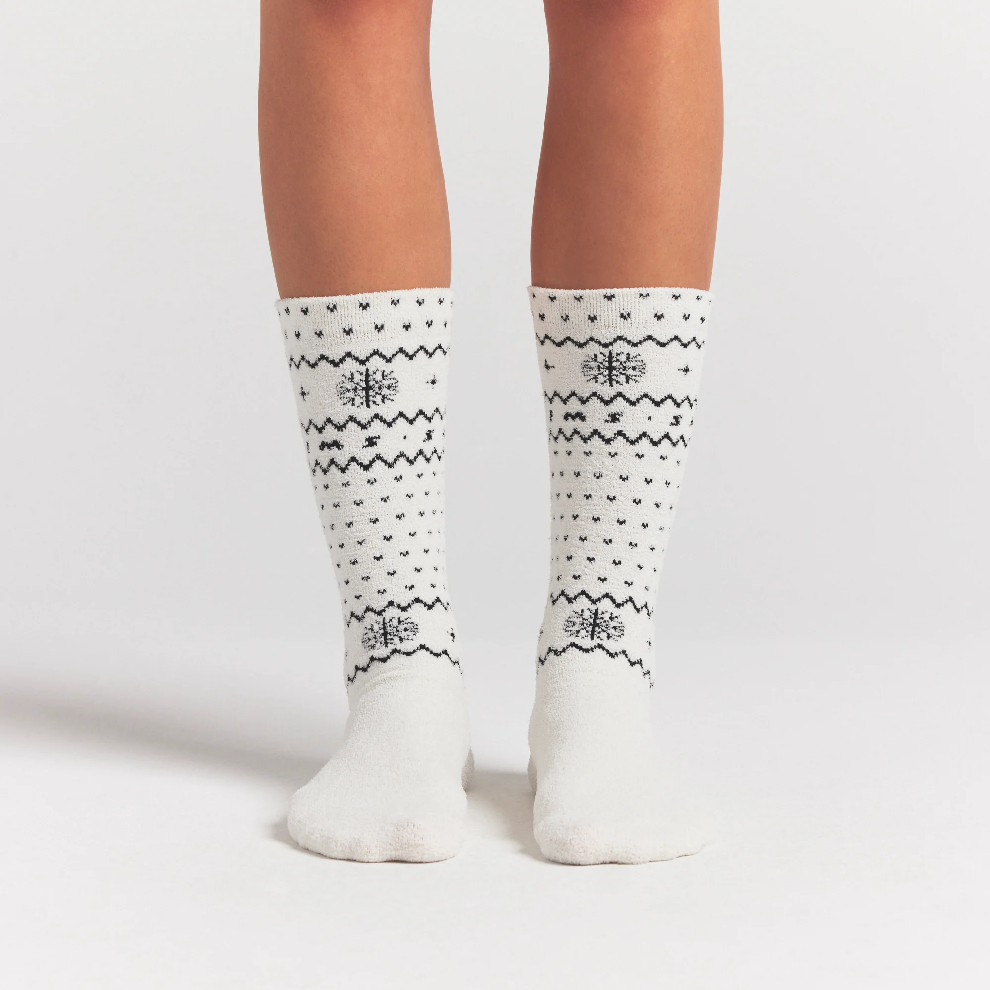 COZY LITE SOCK | MARBLE HEART FAIR ISLE - Image 4