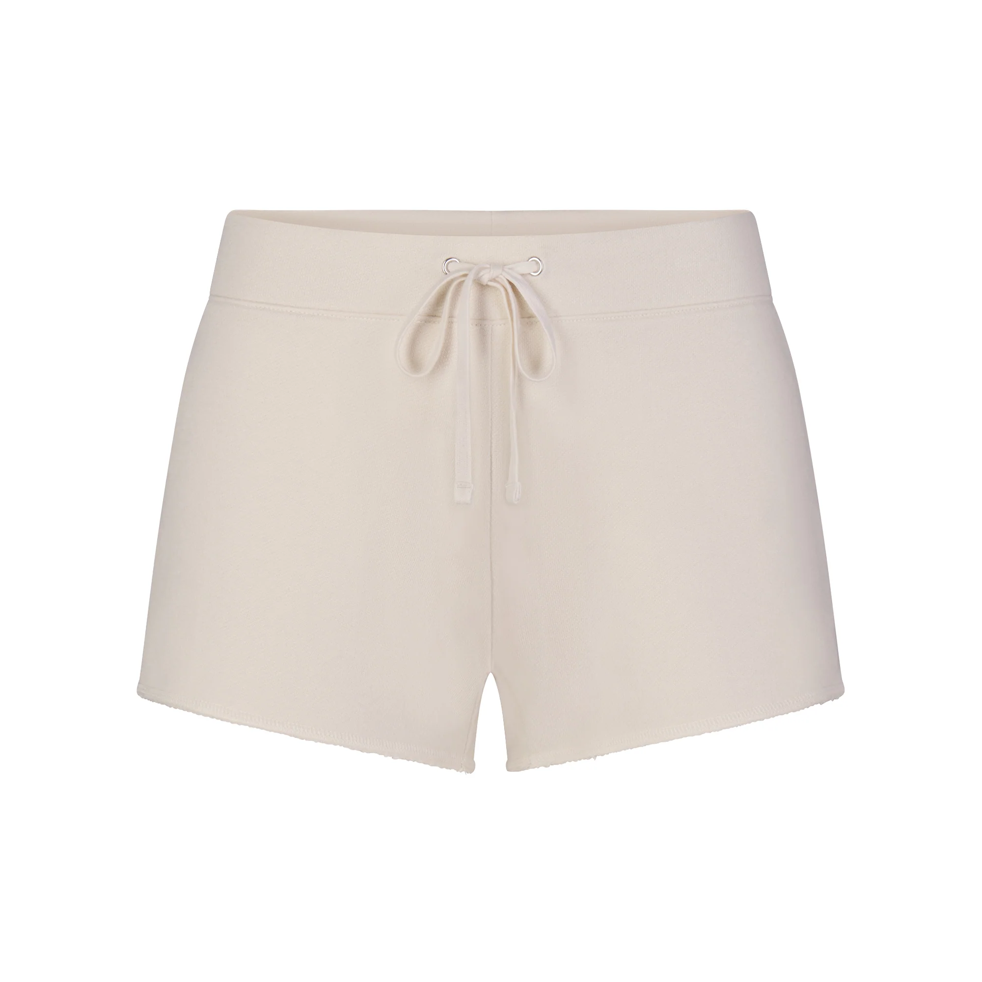 DRAPEY FRENCH TERRY SHORT | BUFF