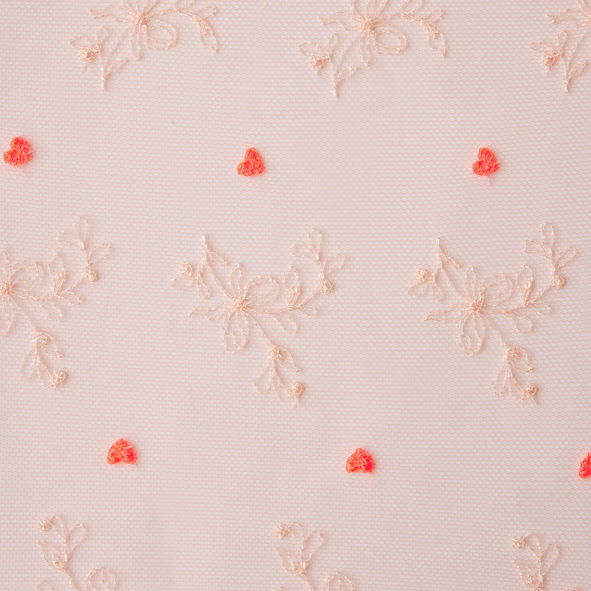 EMBROIDERED TULLE CORSET | GUAVA HEART TULLE - Image 6