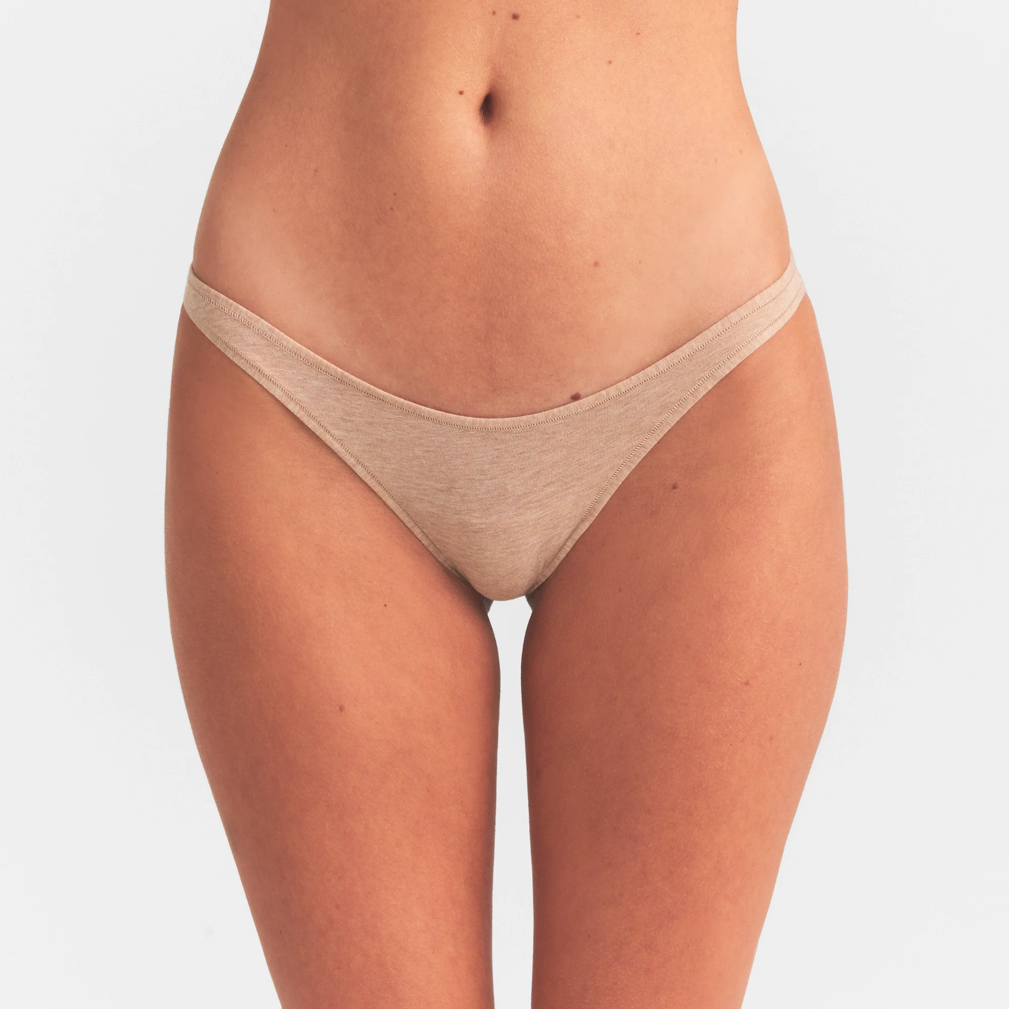 EVERYDAY COTTON BIKINI | CLAY HEATHER - Image 4